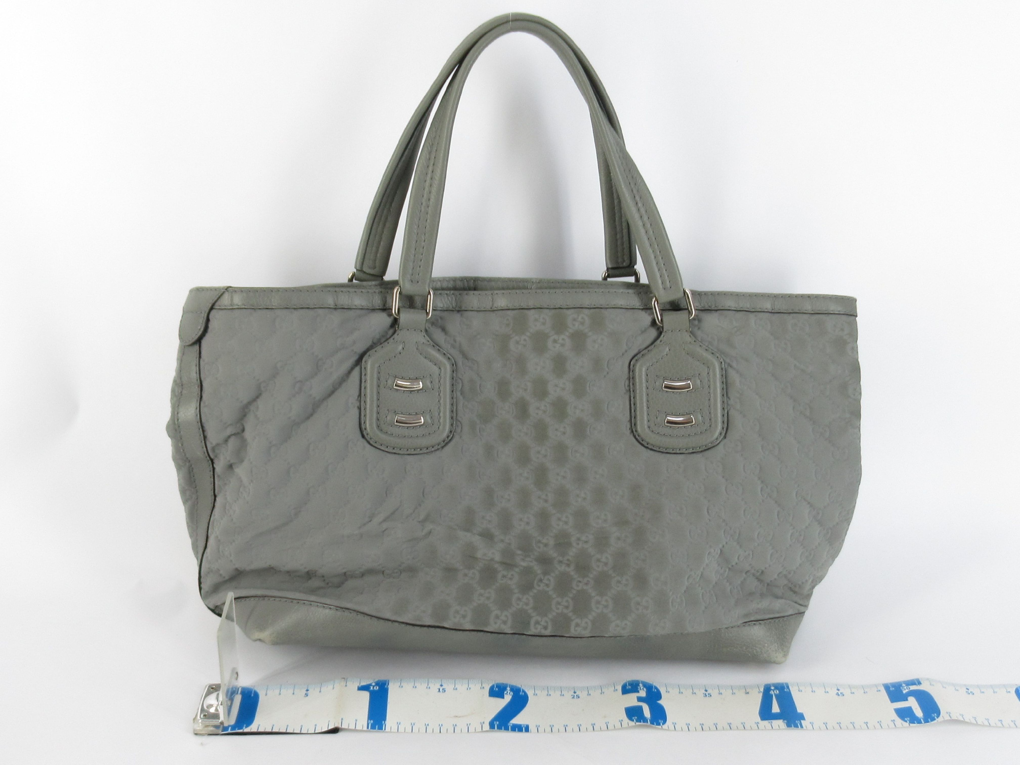 GG Neoprene Grey Tote Bag 241102 497717 Tote Bag — view 2