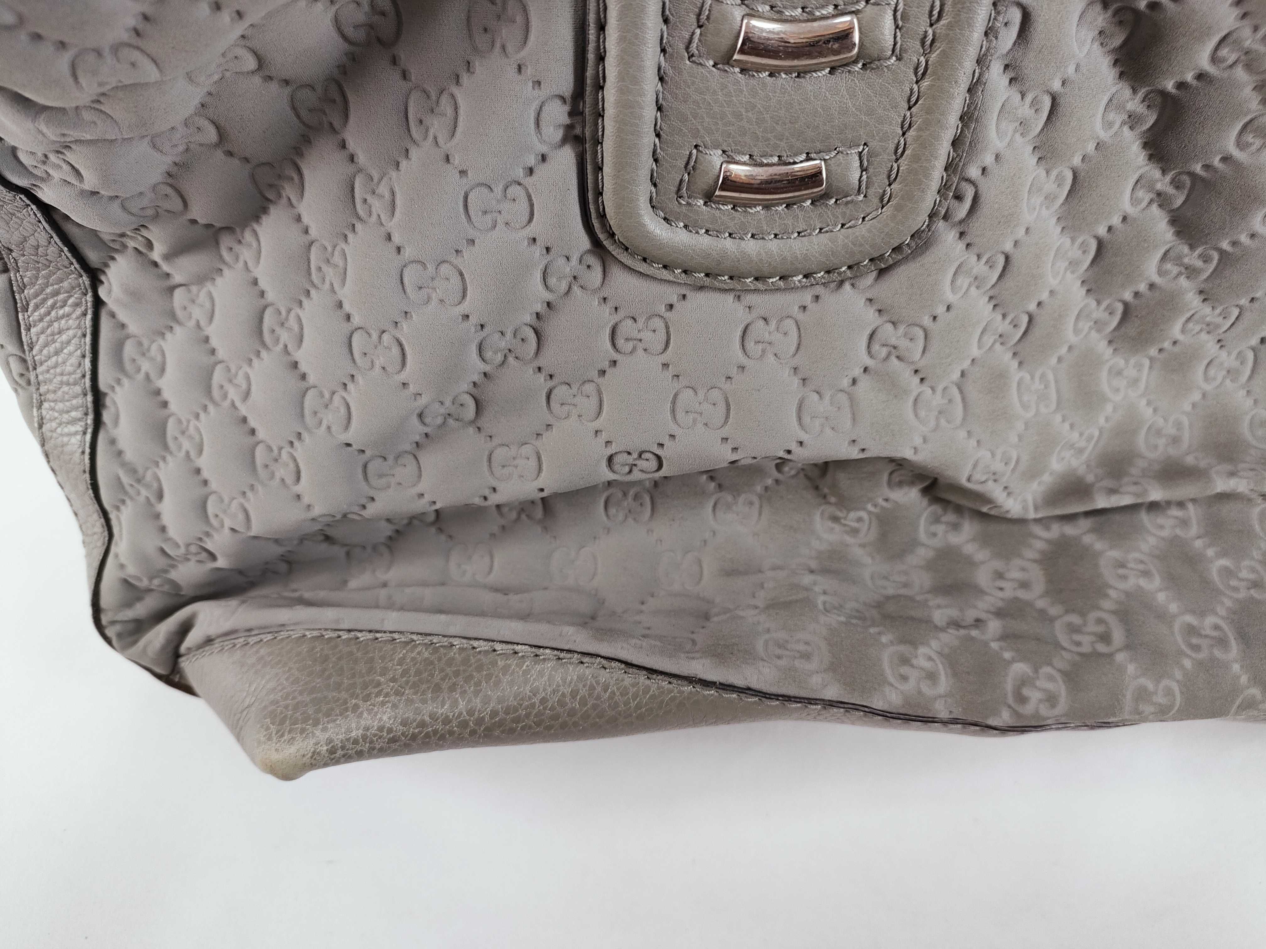 GG Neoprene Grey Tote Bag 241102 497717 Tote Bag — view 9