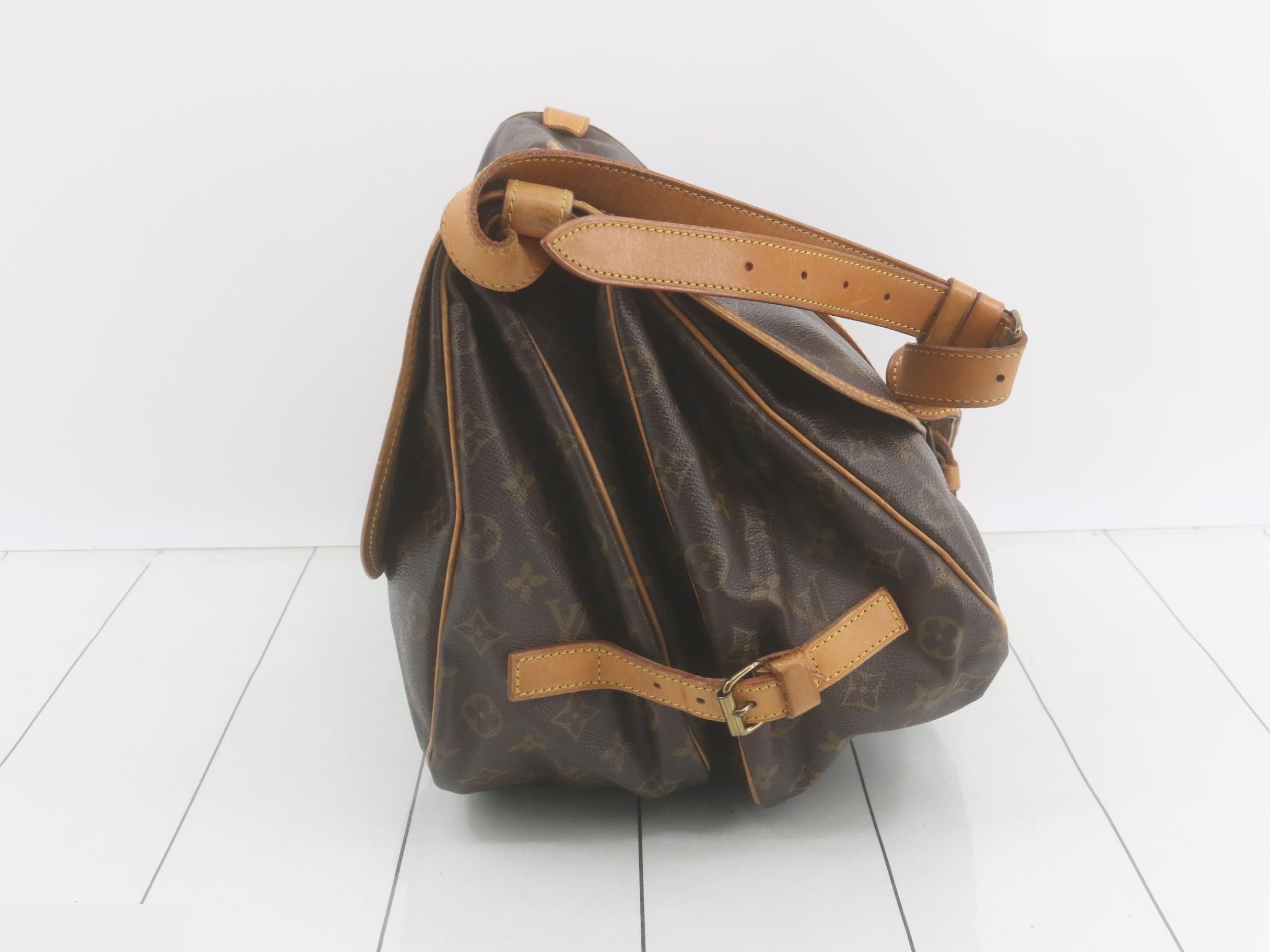 Monogram Saumur 35 Shoulder Bag M42254 — view 4