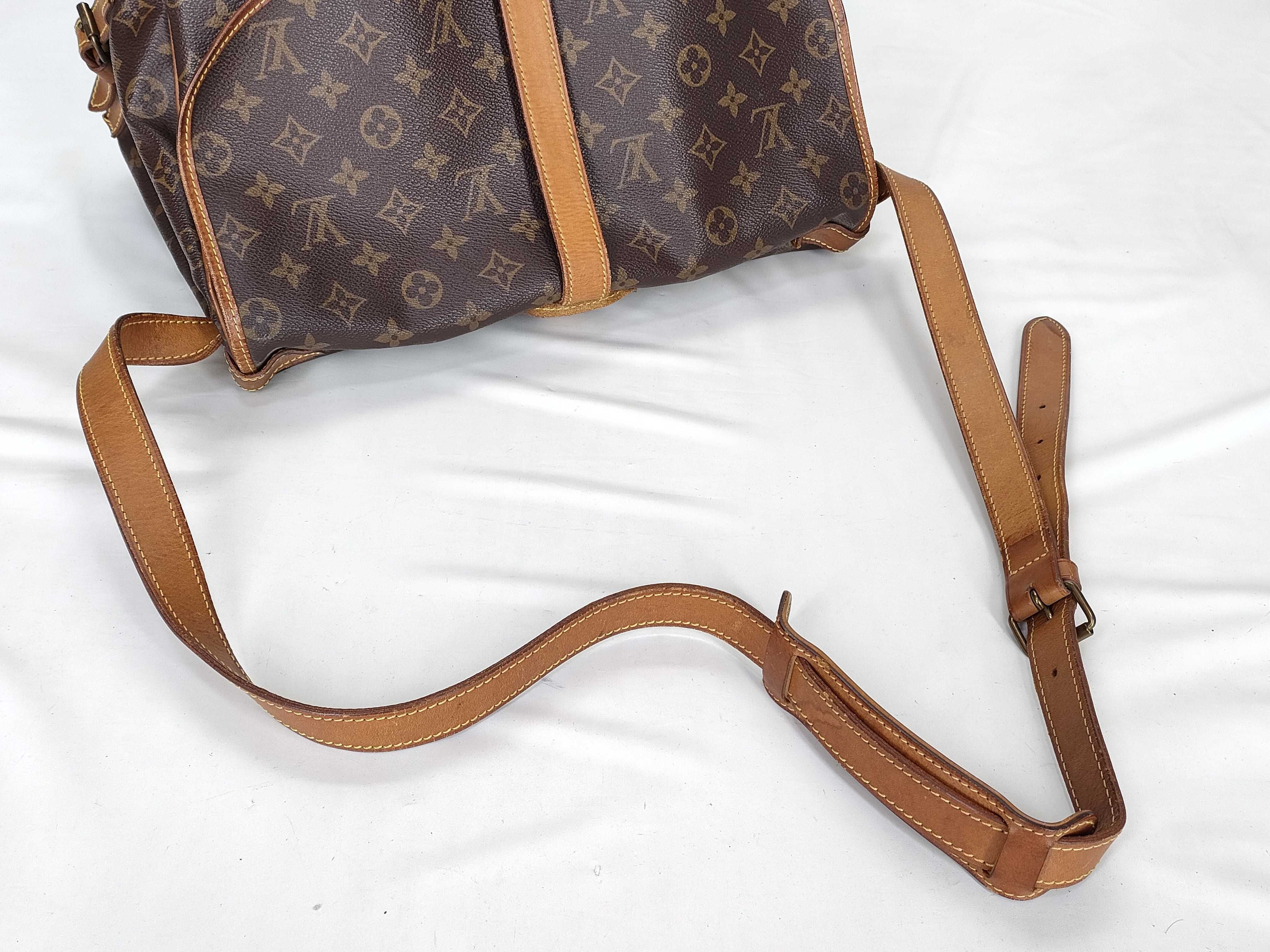 Monogram Louis Vuitton Saumur Shoulder Bag — view 3