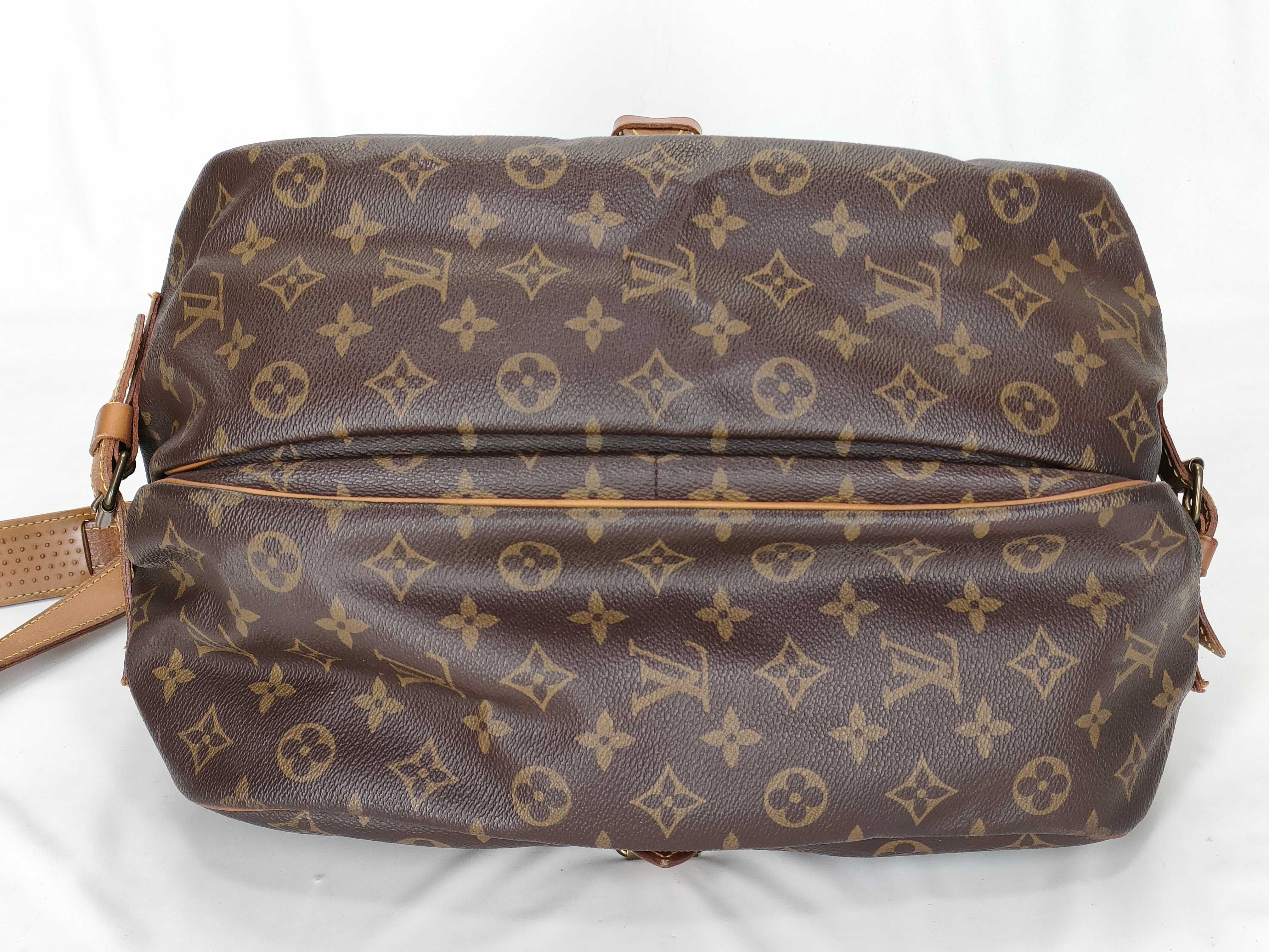Monogram Louis Vuitton Saumur Shoulder Bag — view 7