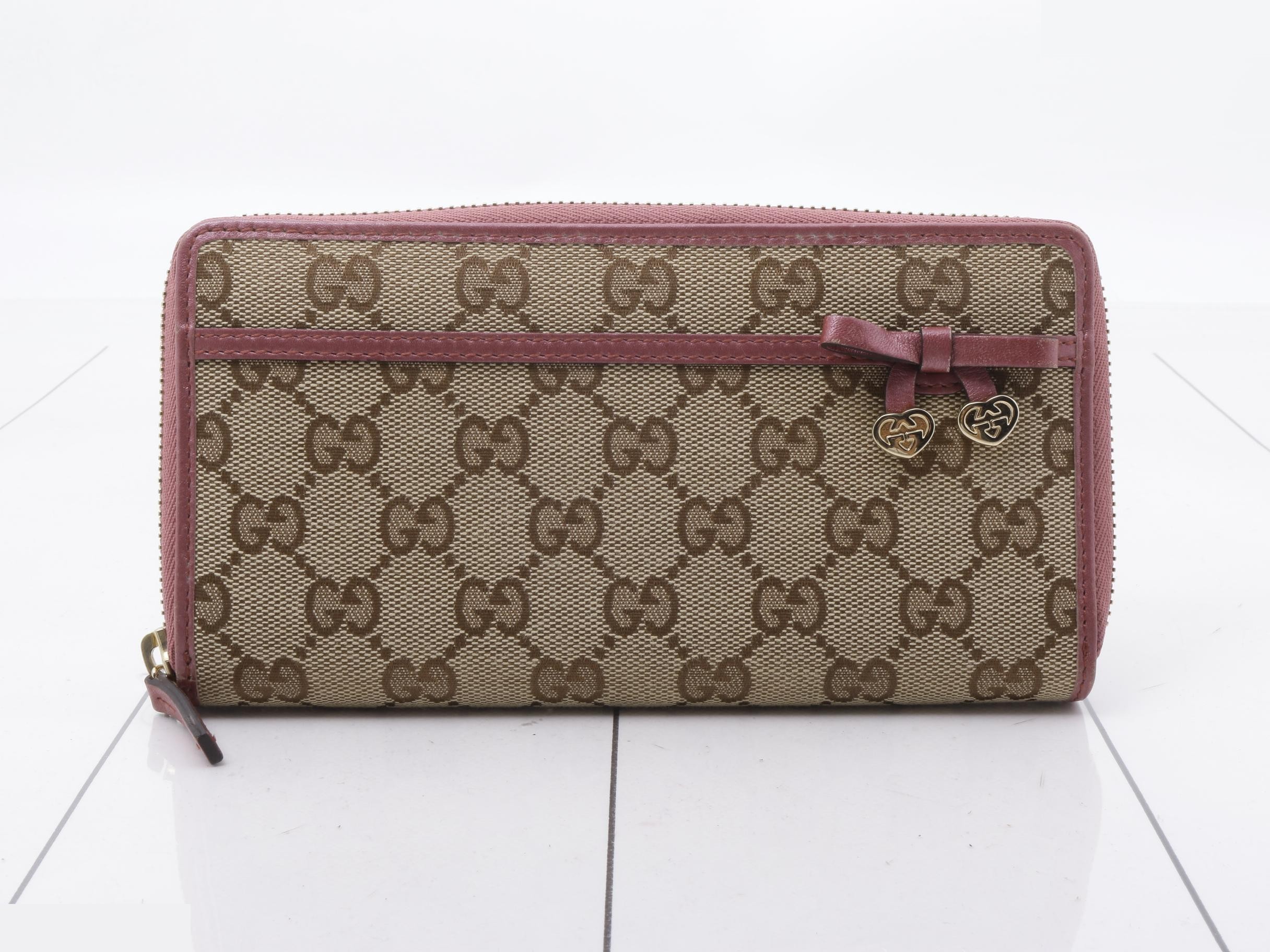 GG Canvas Long Wallet