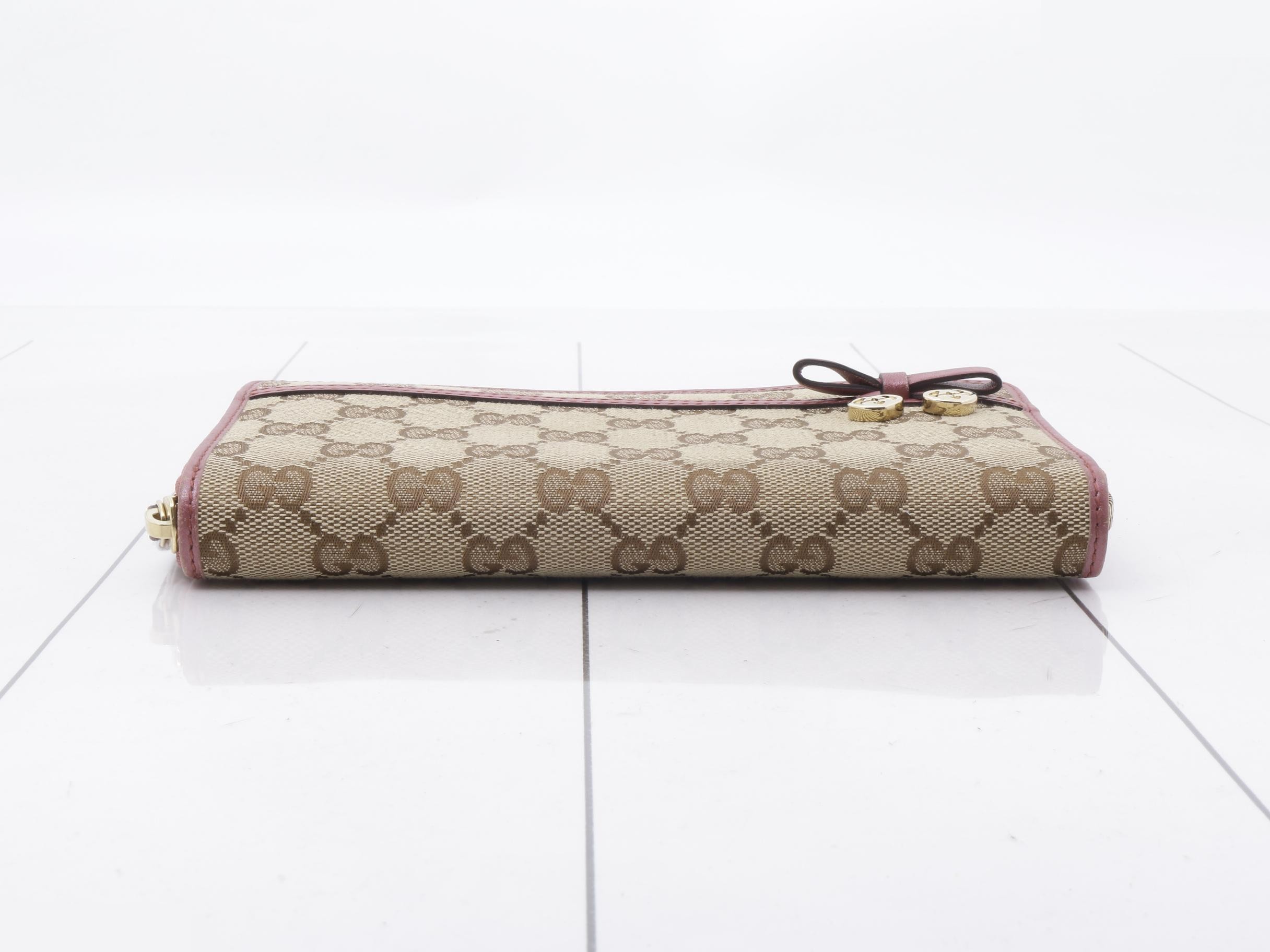 GG Canvas Long Wallet — view 3