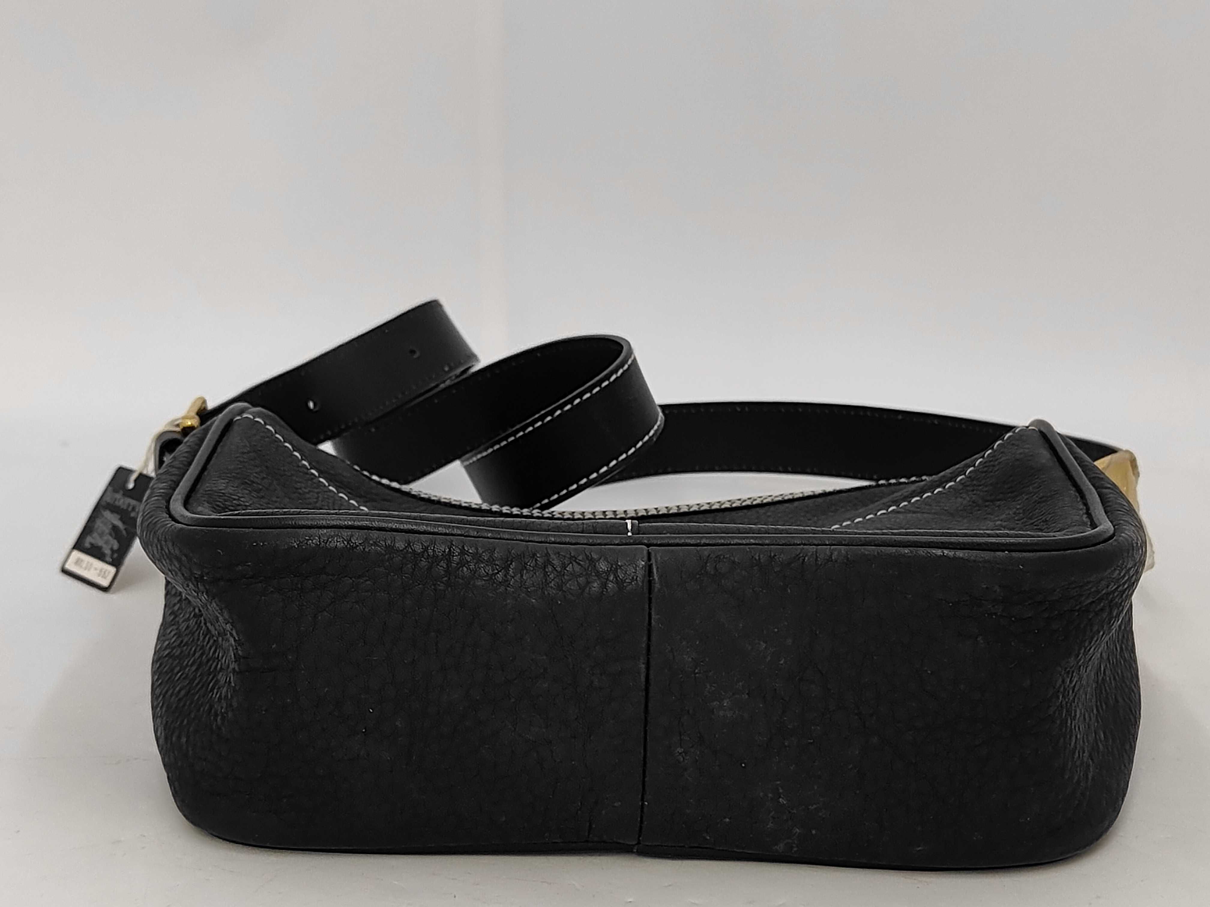 Leather Nova Check Shoulder Bag — view 4