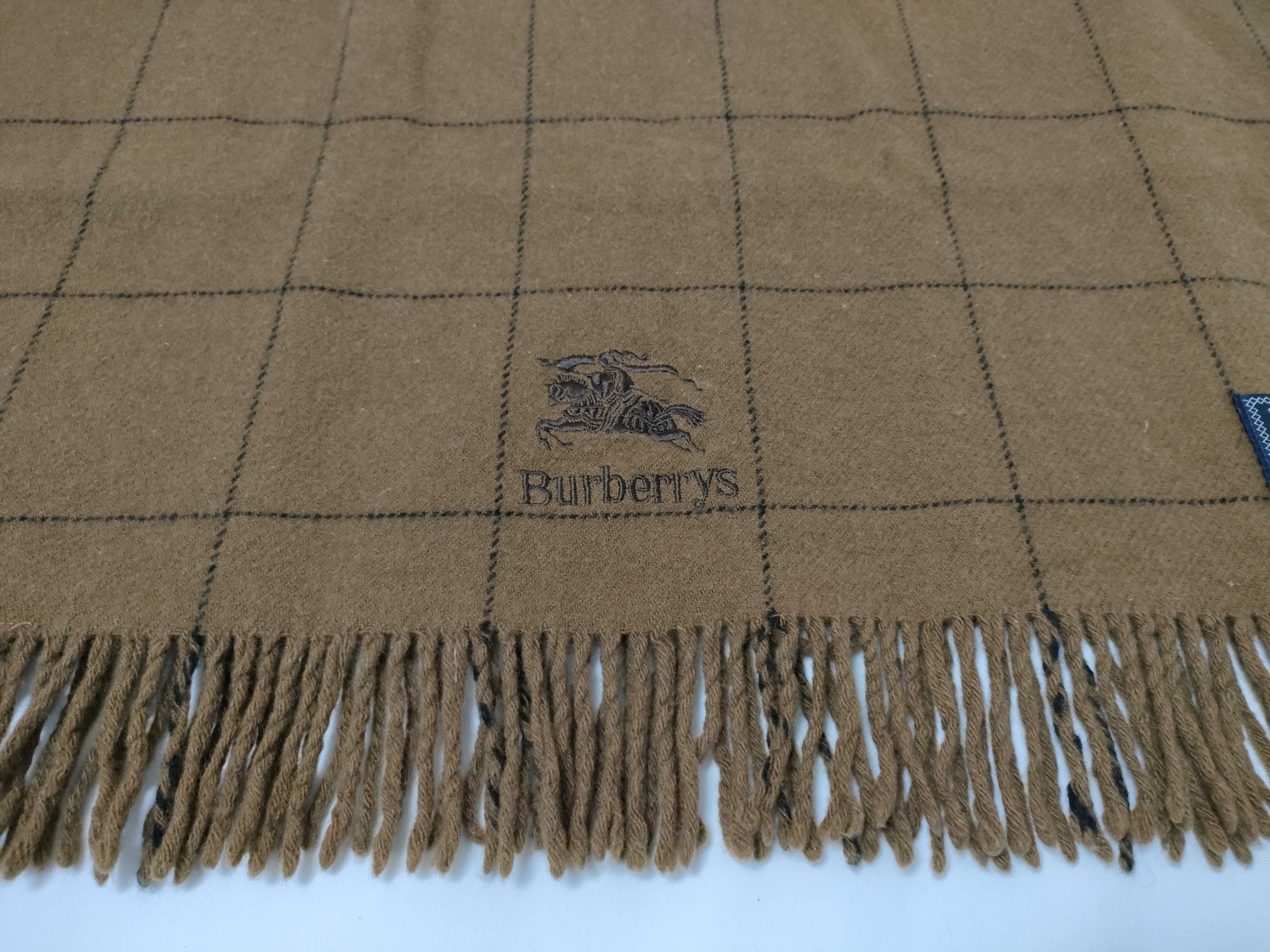 wool shawl/blanket in brown. Other accessories. — view 2