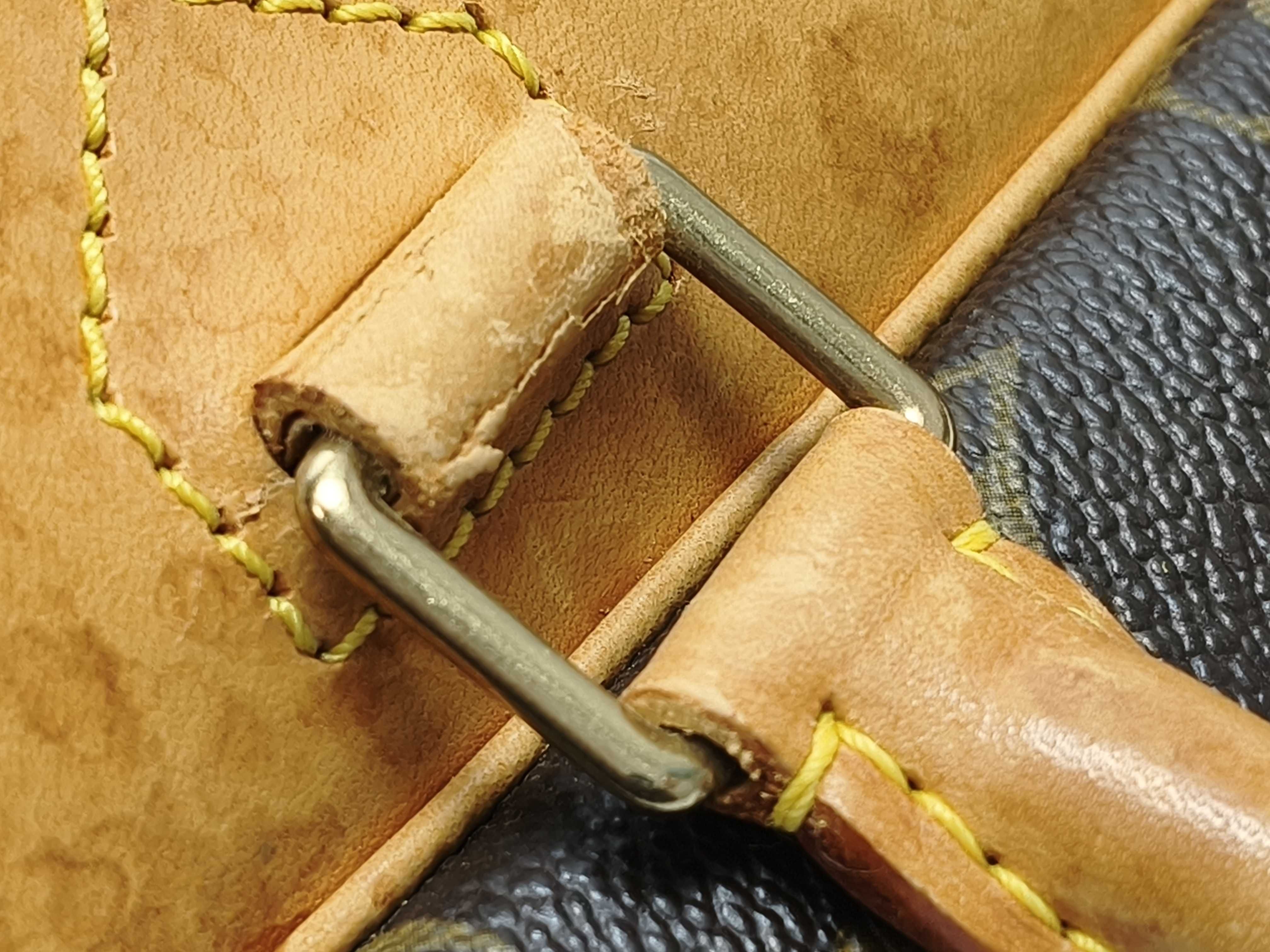 Monogram Vuitton Deauville Handbag — view 5