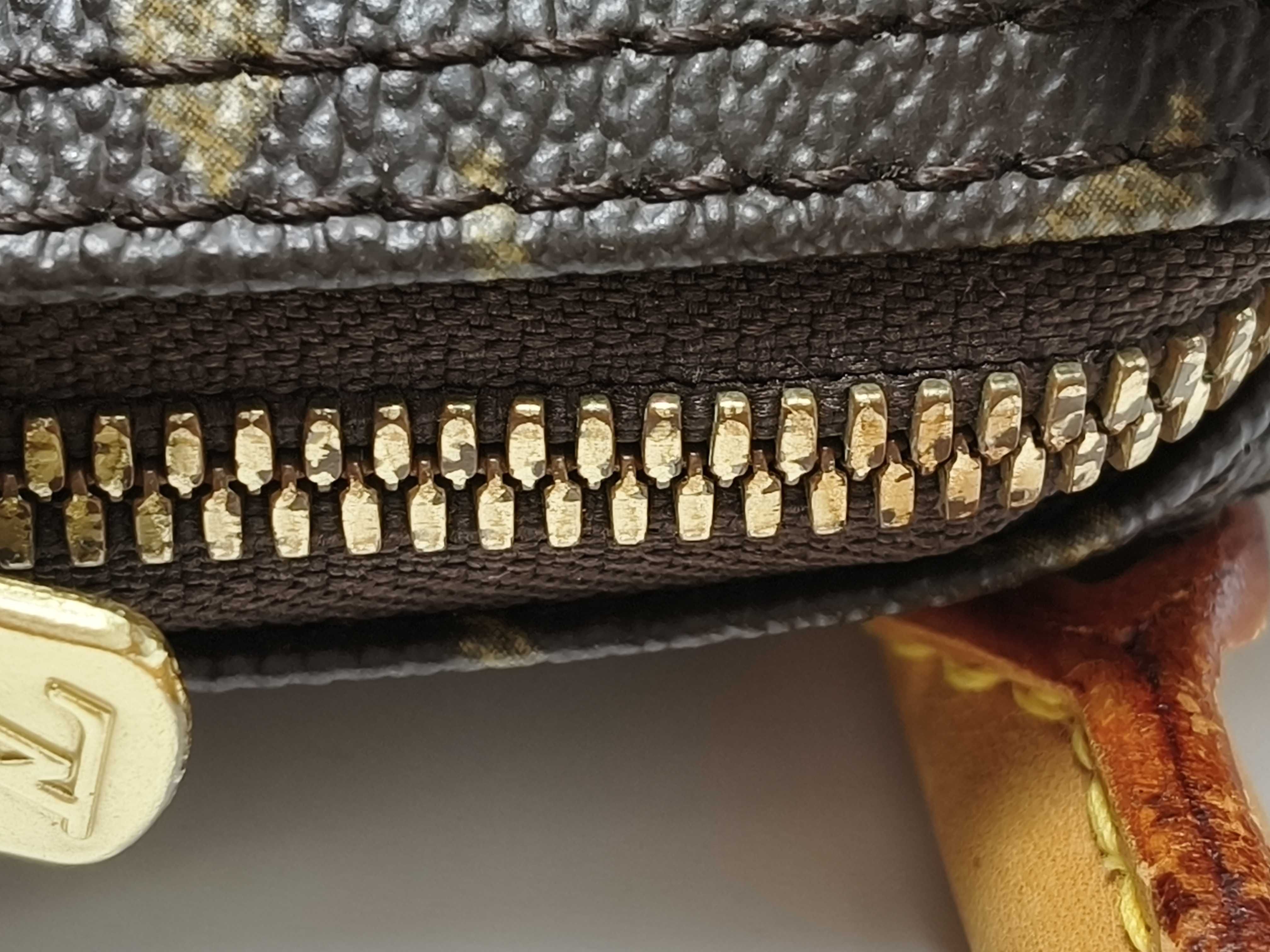 Monogram Vuitton Deauville Handbag — view 6