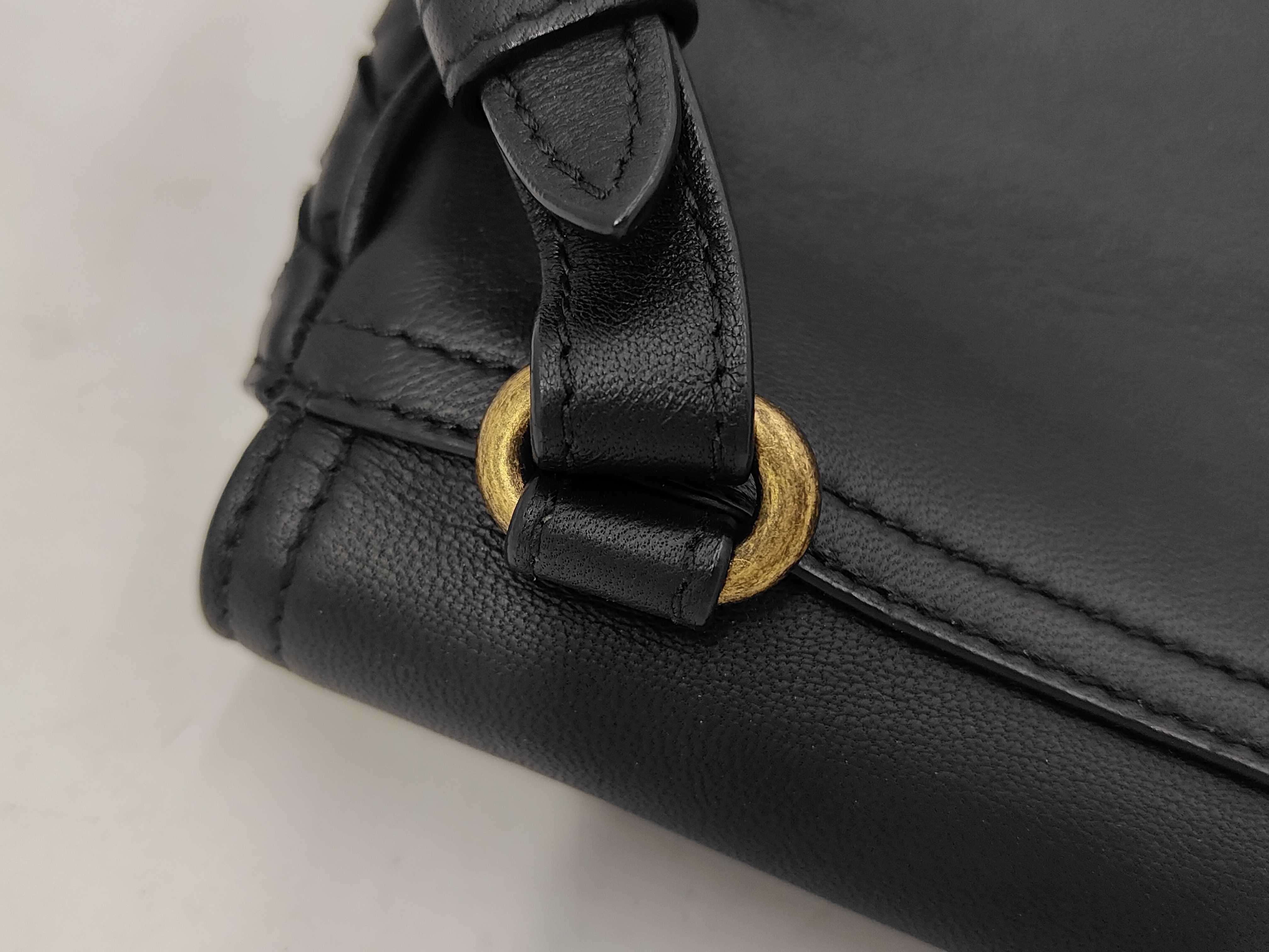 Intrecciato BV Luna Shoulder Bag — view 7