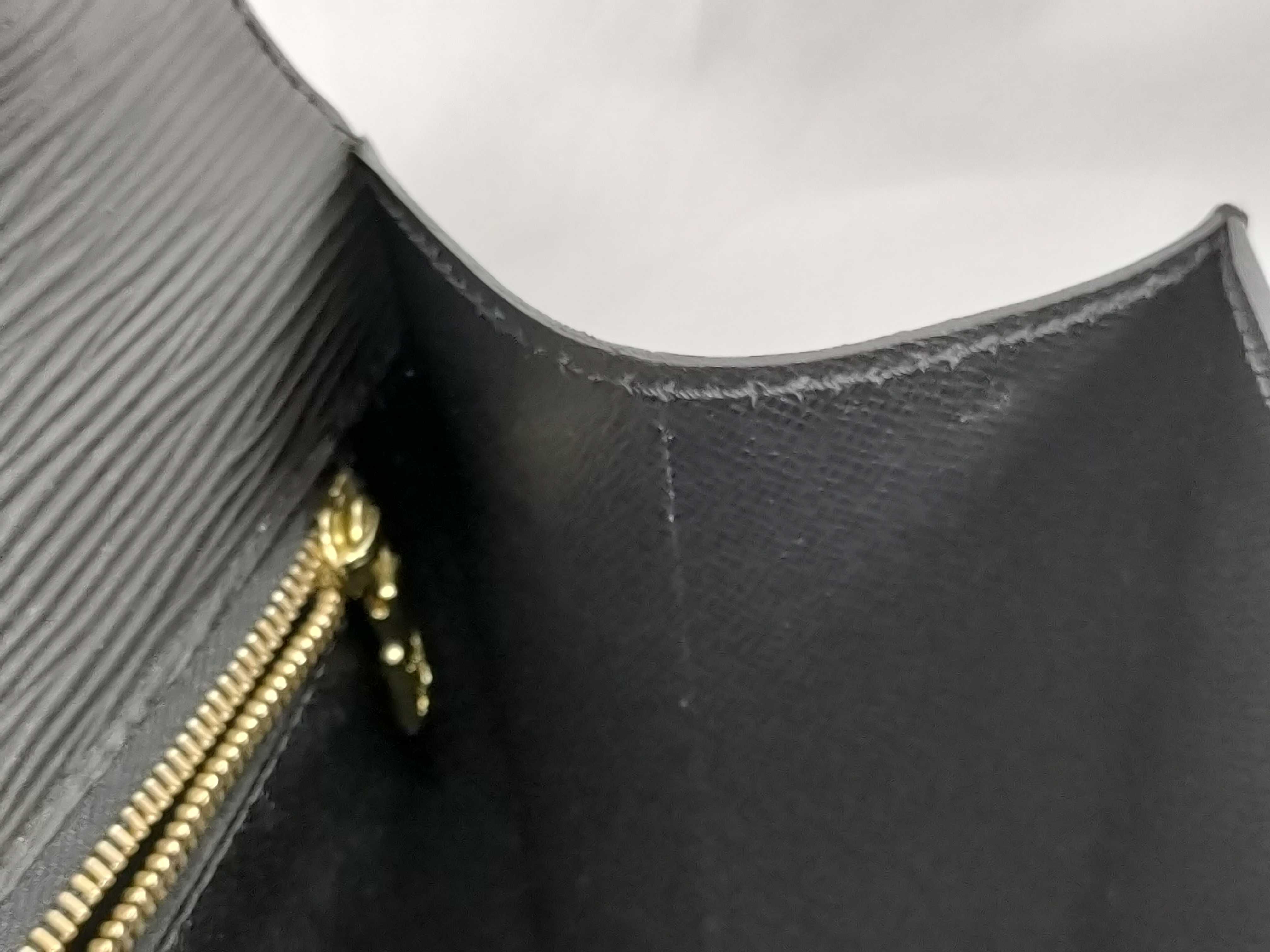 Epi Leather Handbag, Black — view 11