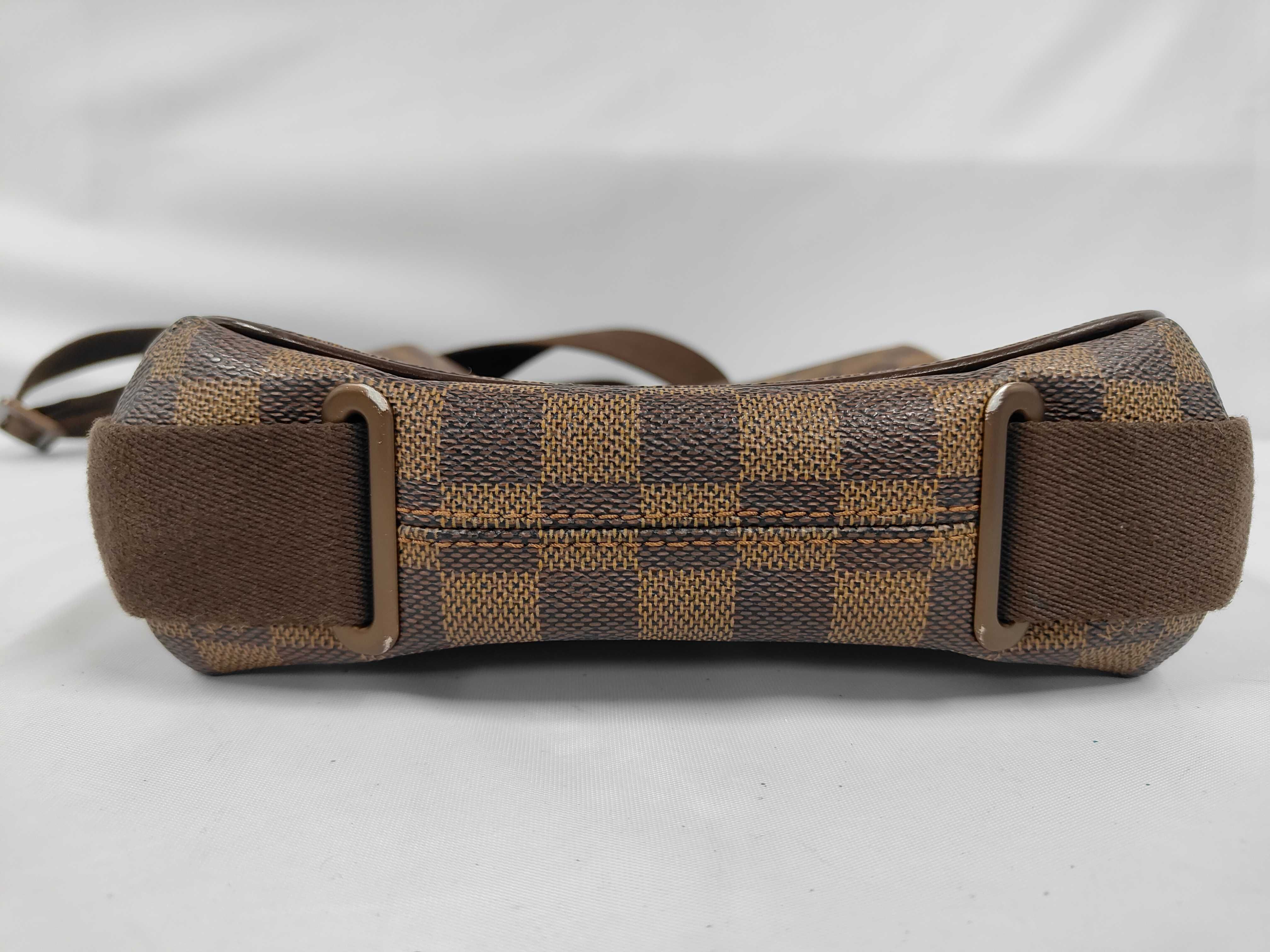 Damier Brooklyn PM N51210 SR0049 Brown Shoulder Bag — view 3