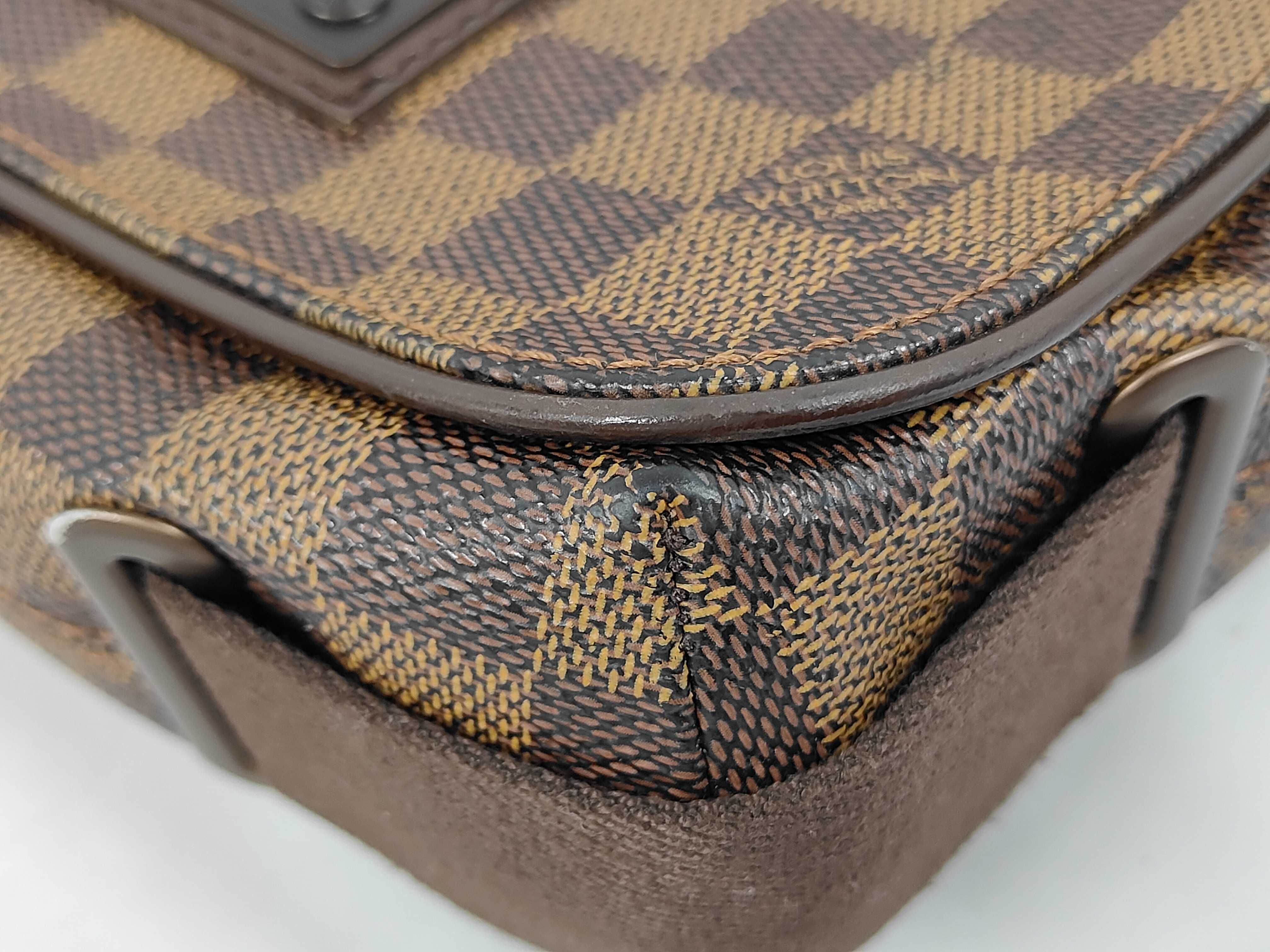 Damier Brooklyn PM N51210 SR0049 Brown Shoulder Bag — view 4