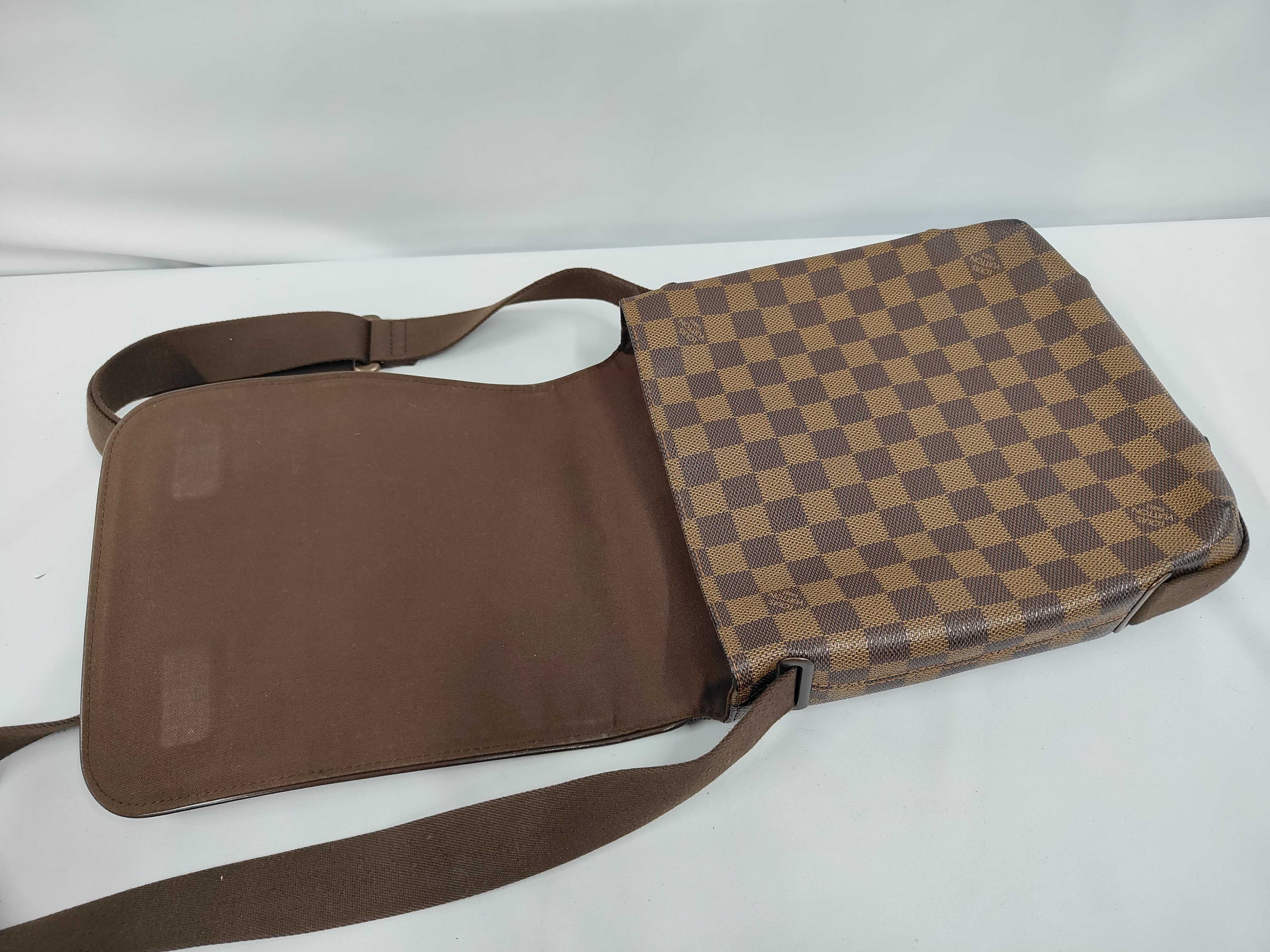 Damier Brooklyn PM N51210 SR0049 Brown Shoulder Bag — view 8