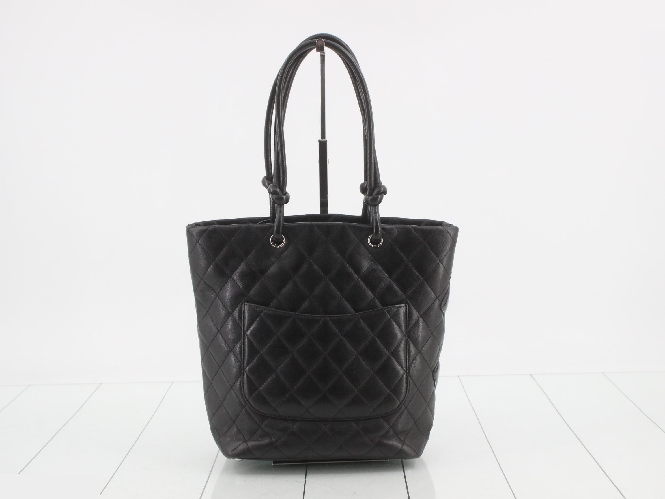 Cambon Mini Lamb Tote Bag (with sticker) — view 2