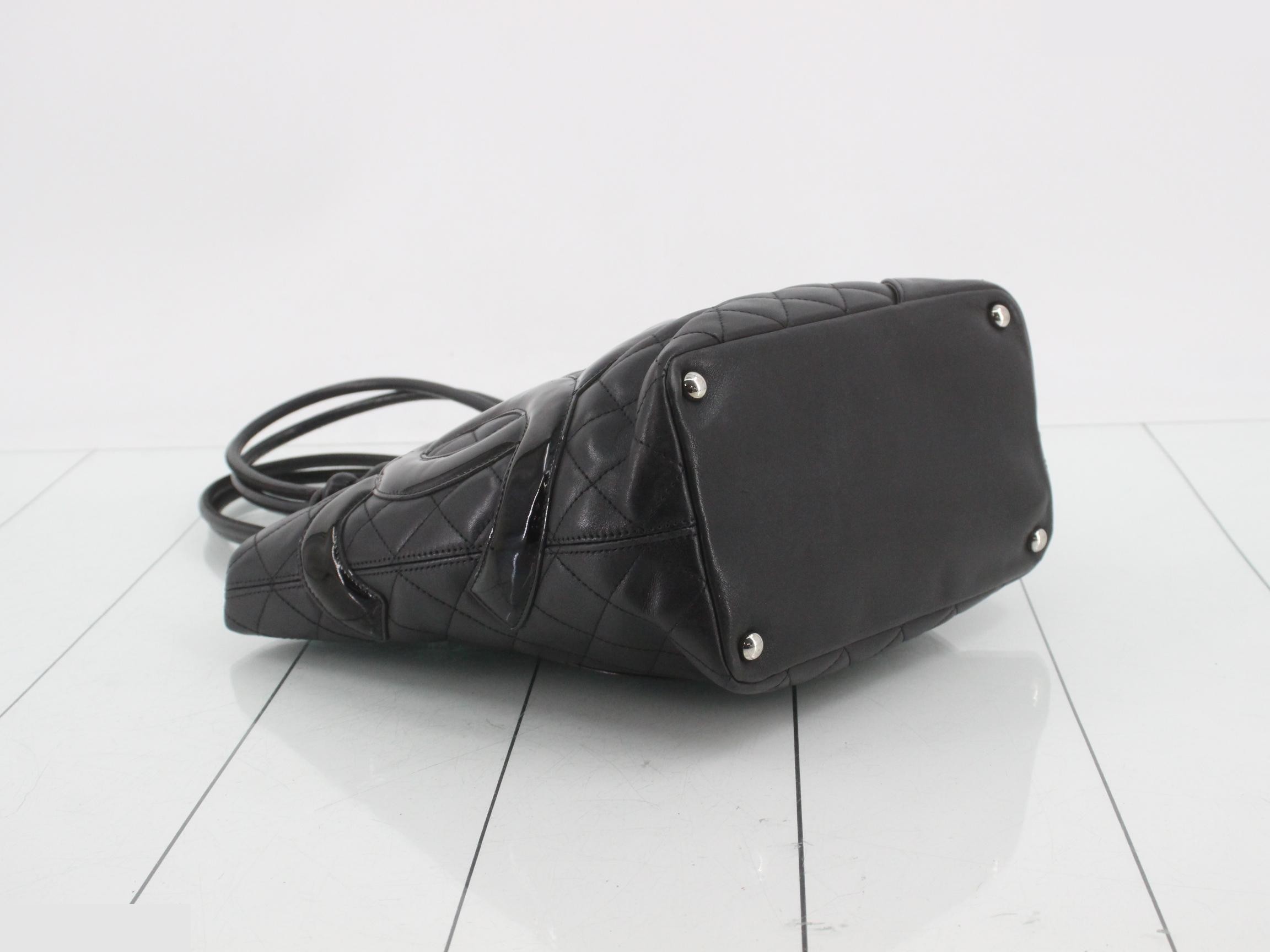 Cambon Mini Lamb Tote Bag (with sticker) — view 5