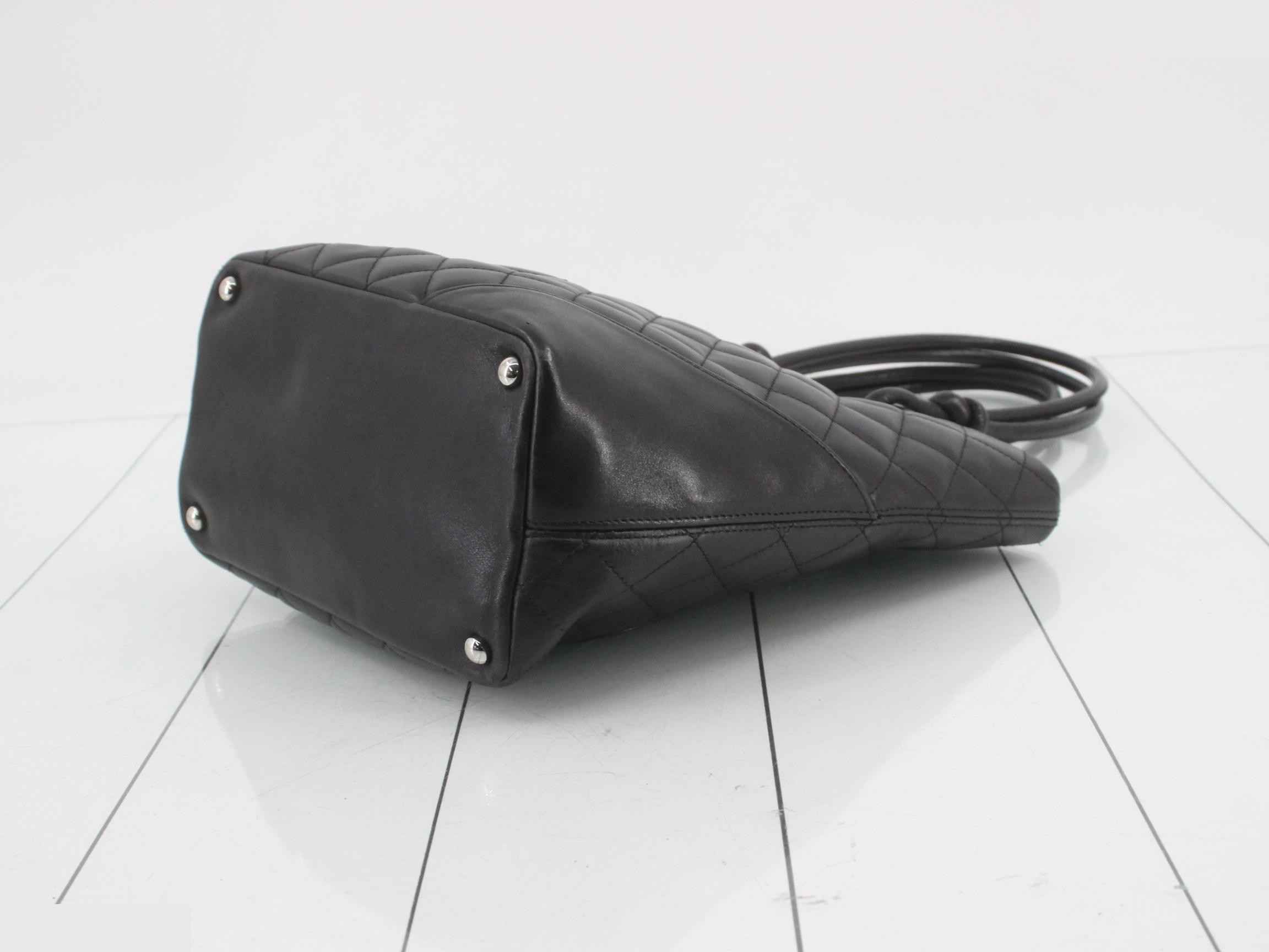 Cambon Mini Lamb Tote Bag (with sticker) — view 6
