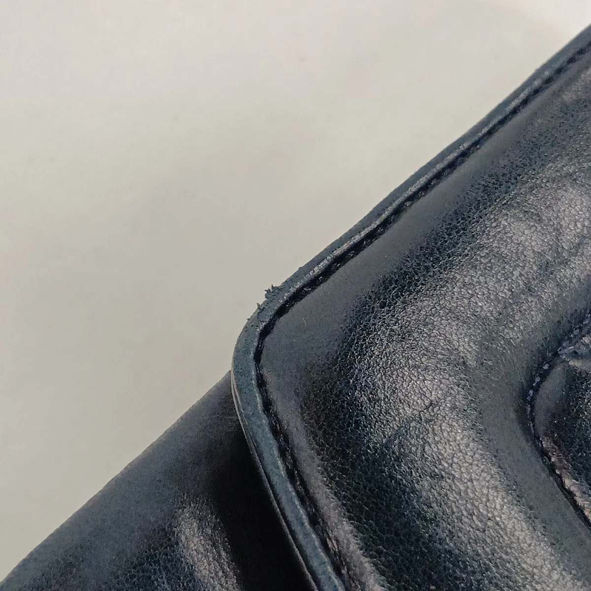 Matelassé Lambskin Single Flap Single Chain Bag, Diana Flap, Navy, Gold Hardware, 1816125, Series 1 — view 15