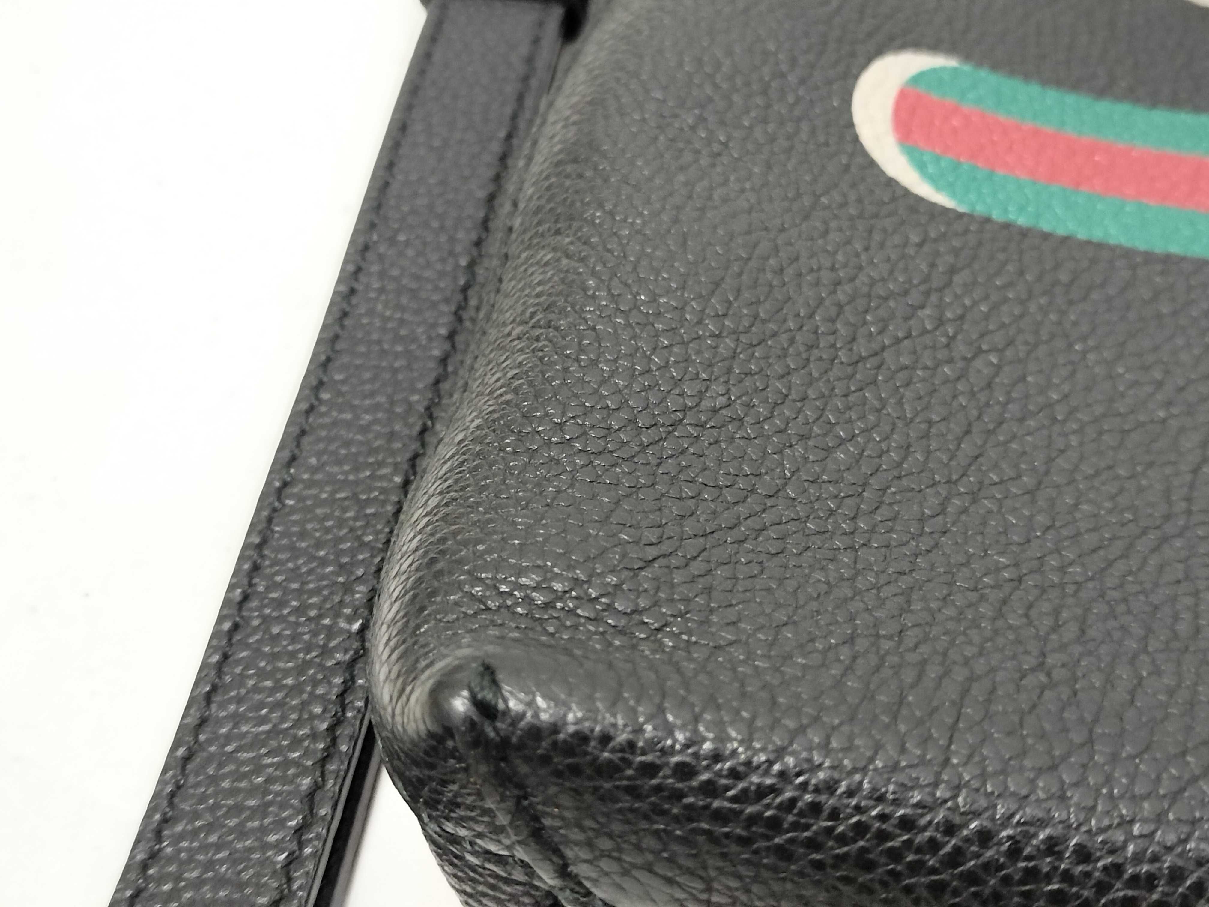 logo print clutch bag — view 13