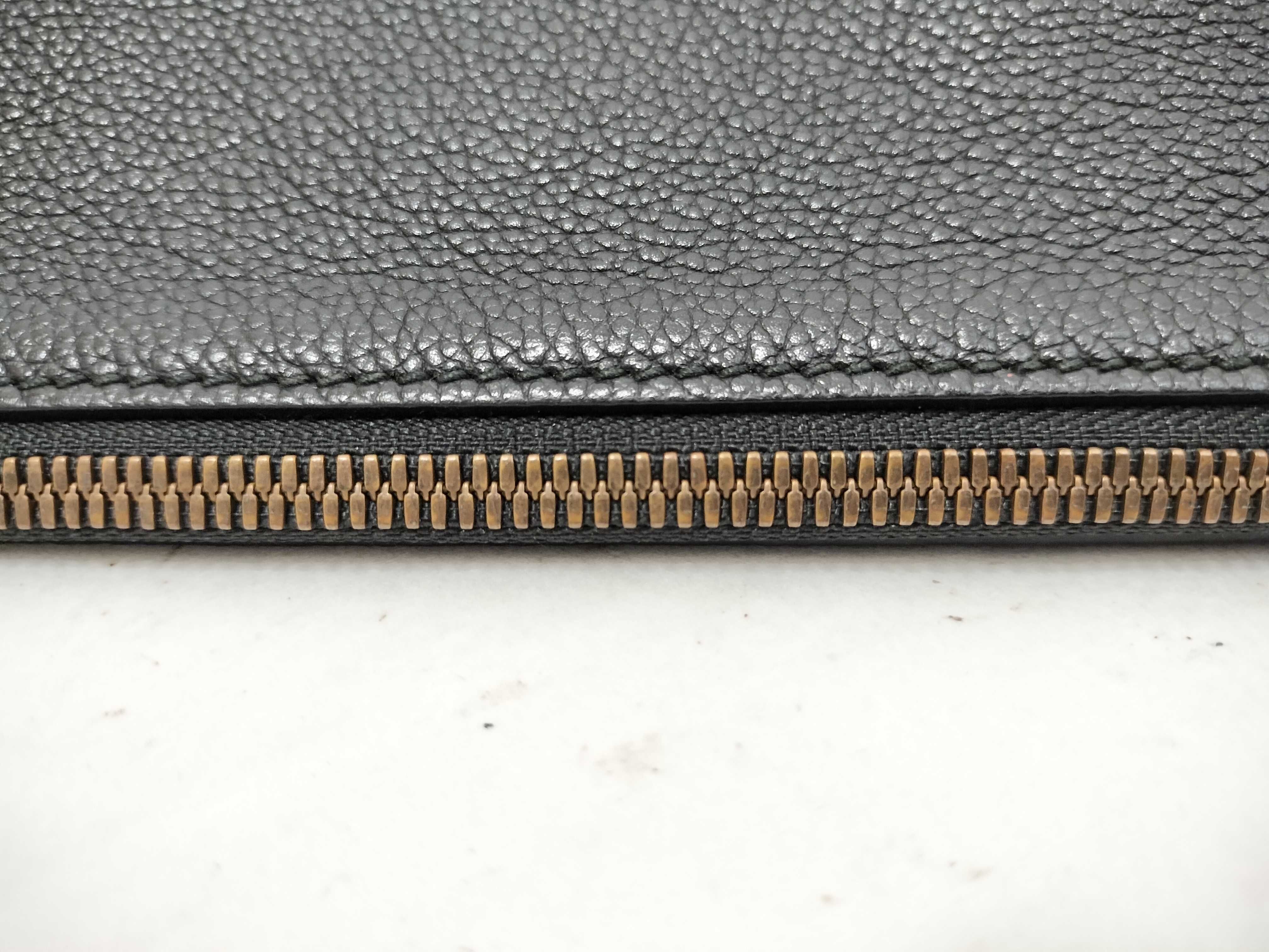 logo print clutch bag — view 6