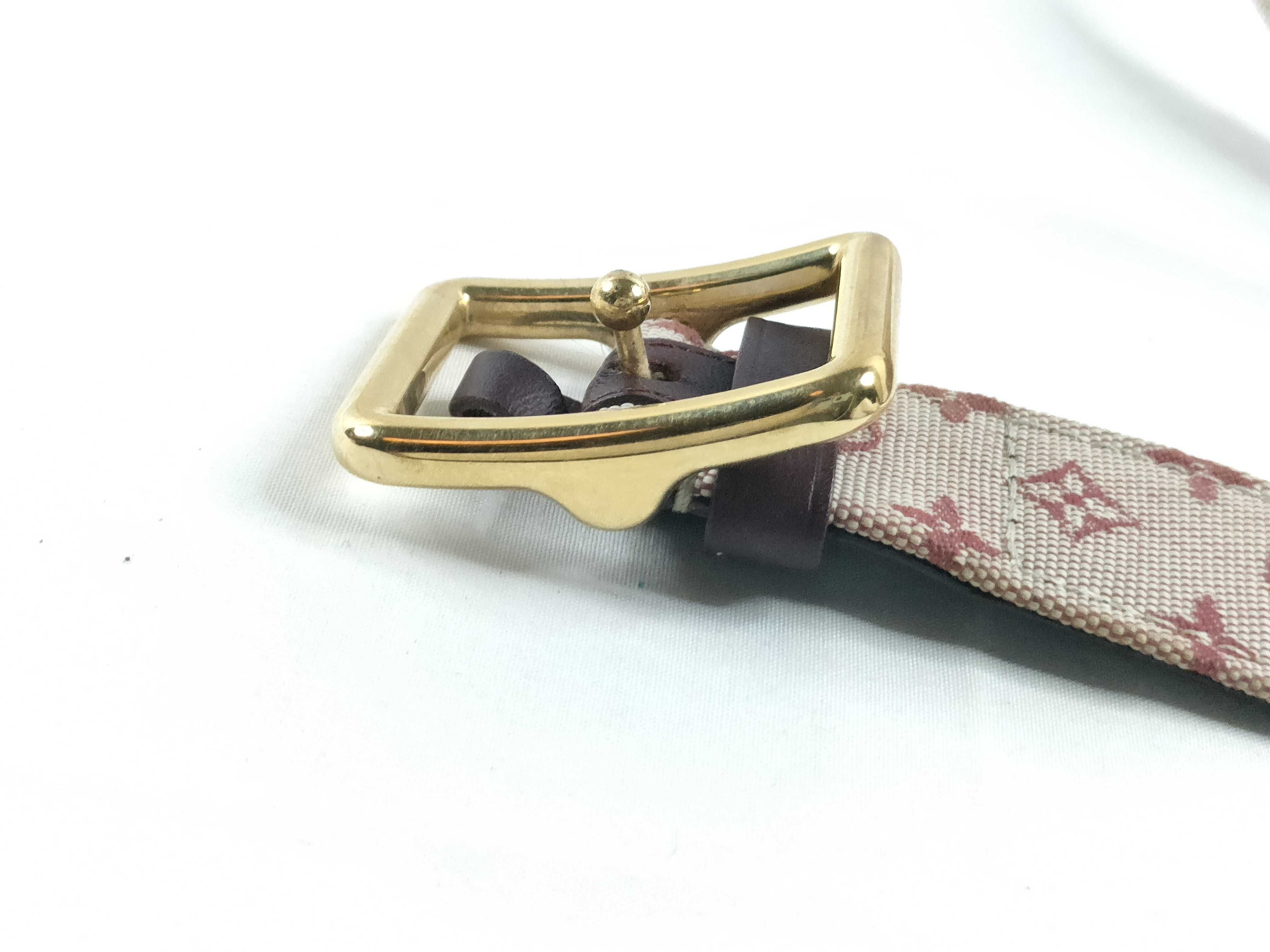 belt, Louis Vuitton Monogram belt — view 4