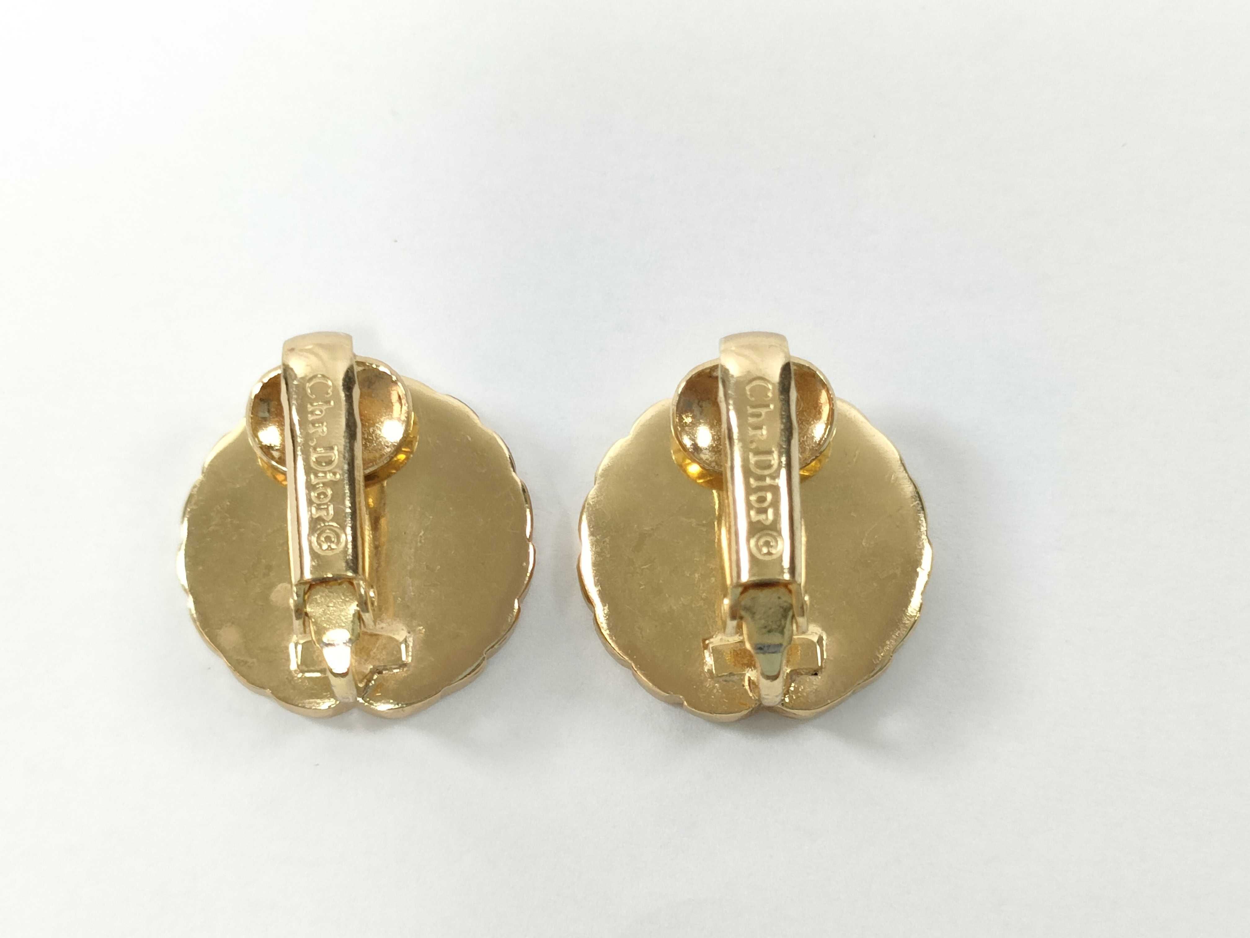 earrings, gold earrings — view 2