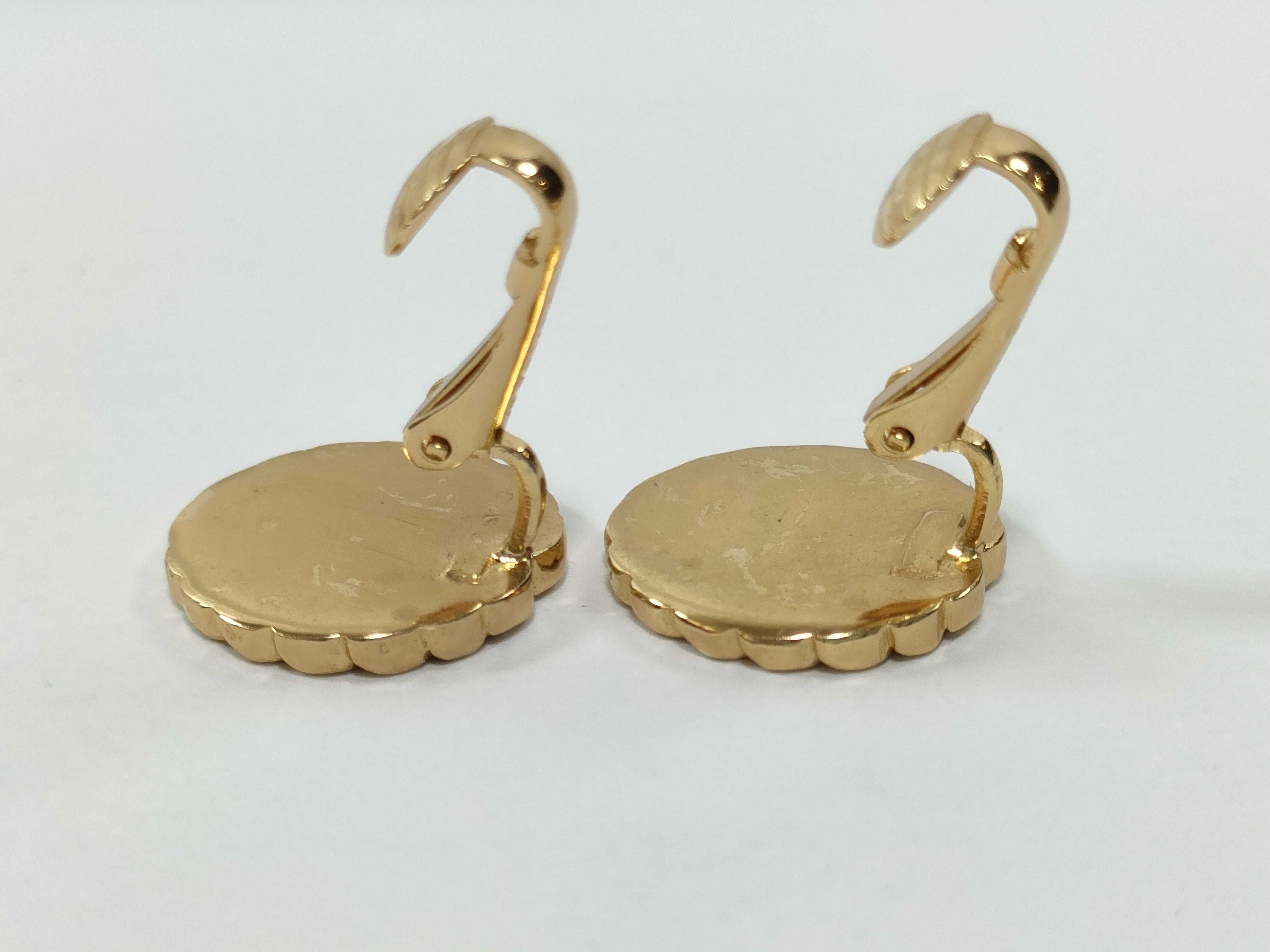earrings, gold earrings — view 4