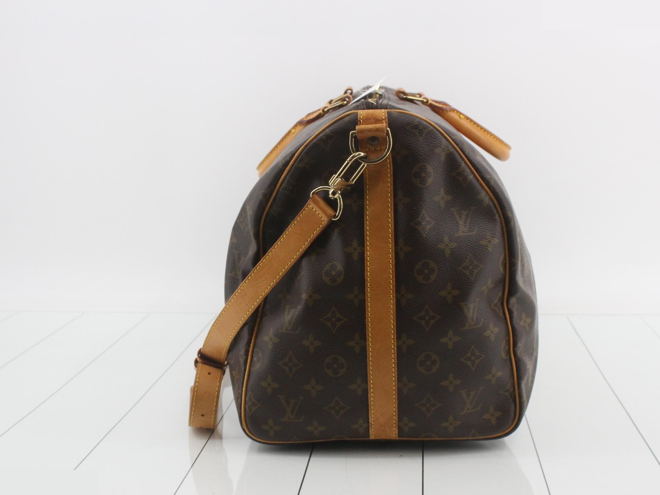 Keepall Bandoulière 55 with shoulder strap — view 3