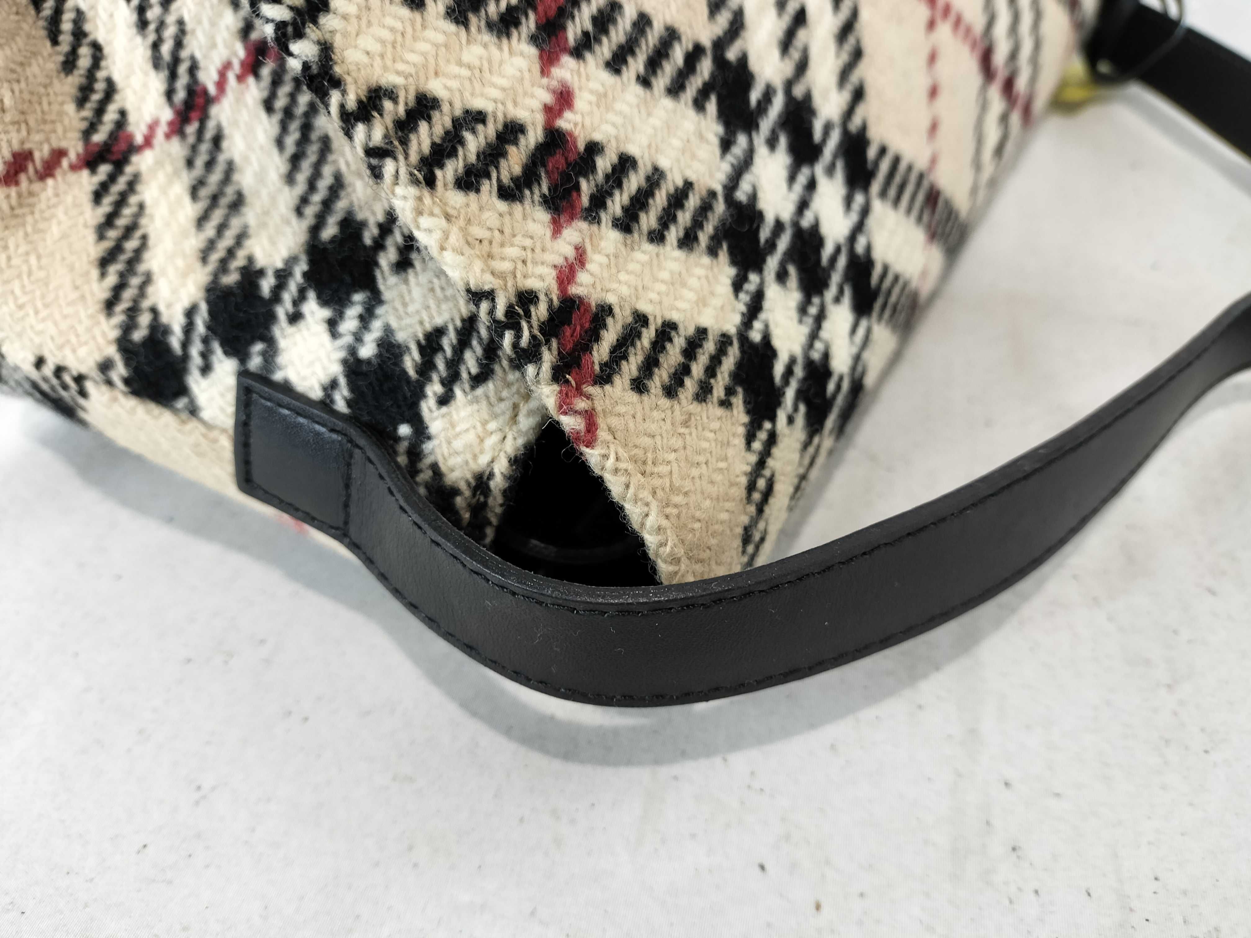 Nova Check Wool Bag Handbag — view 5