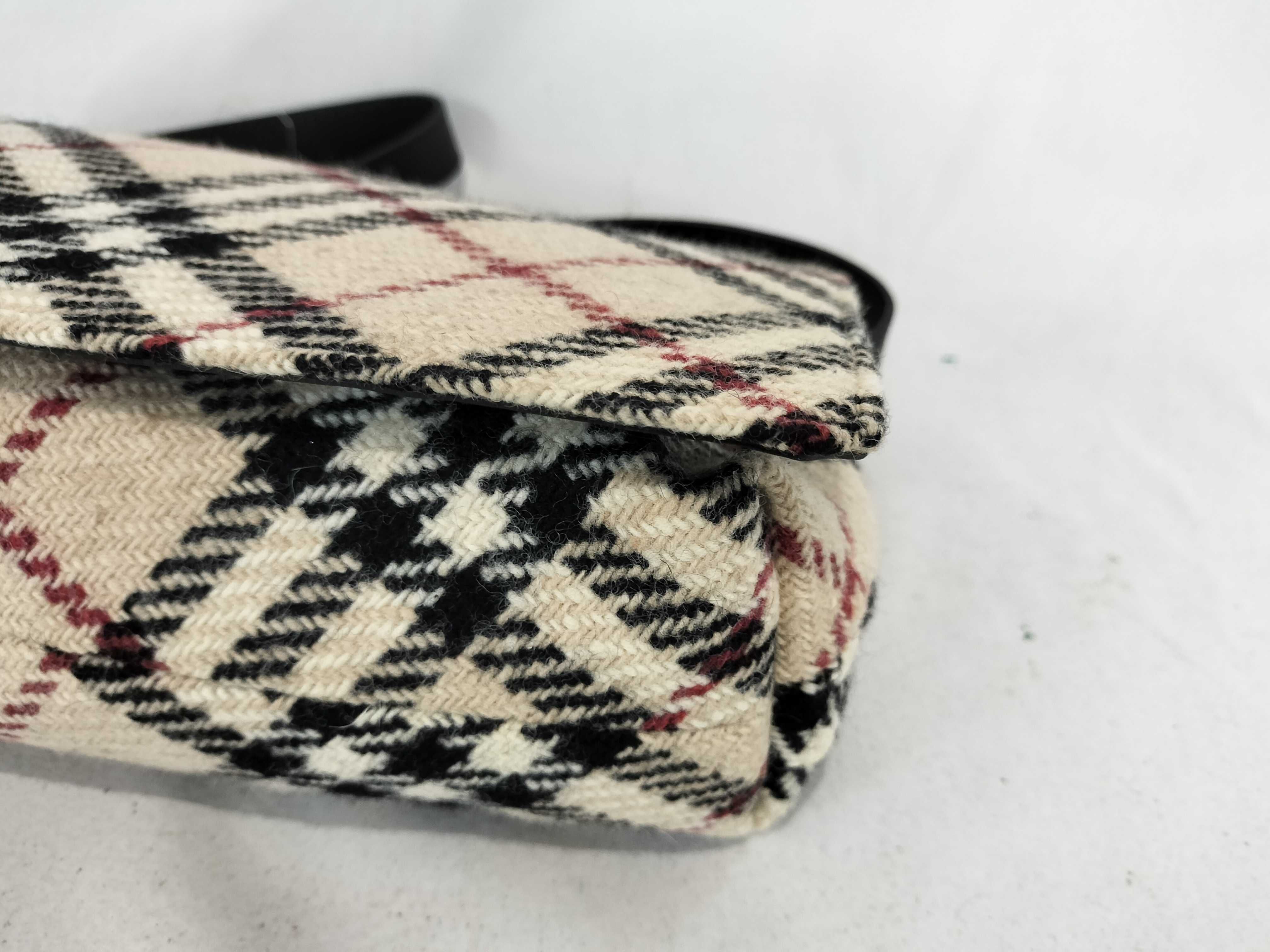 Nova Check Wool Bag Handbag — view 6