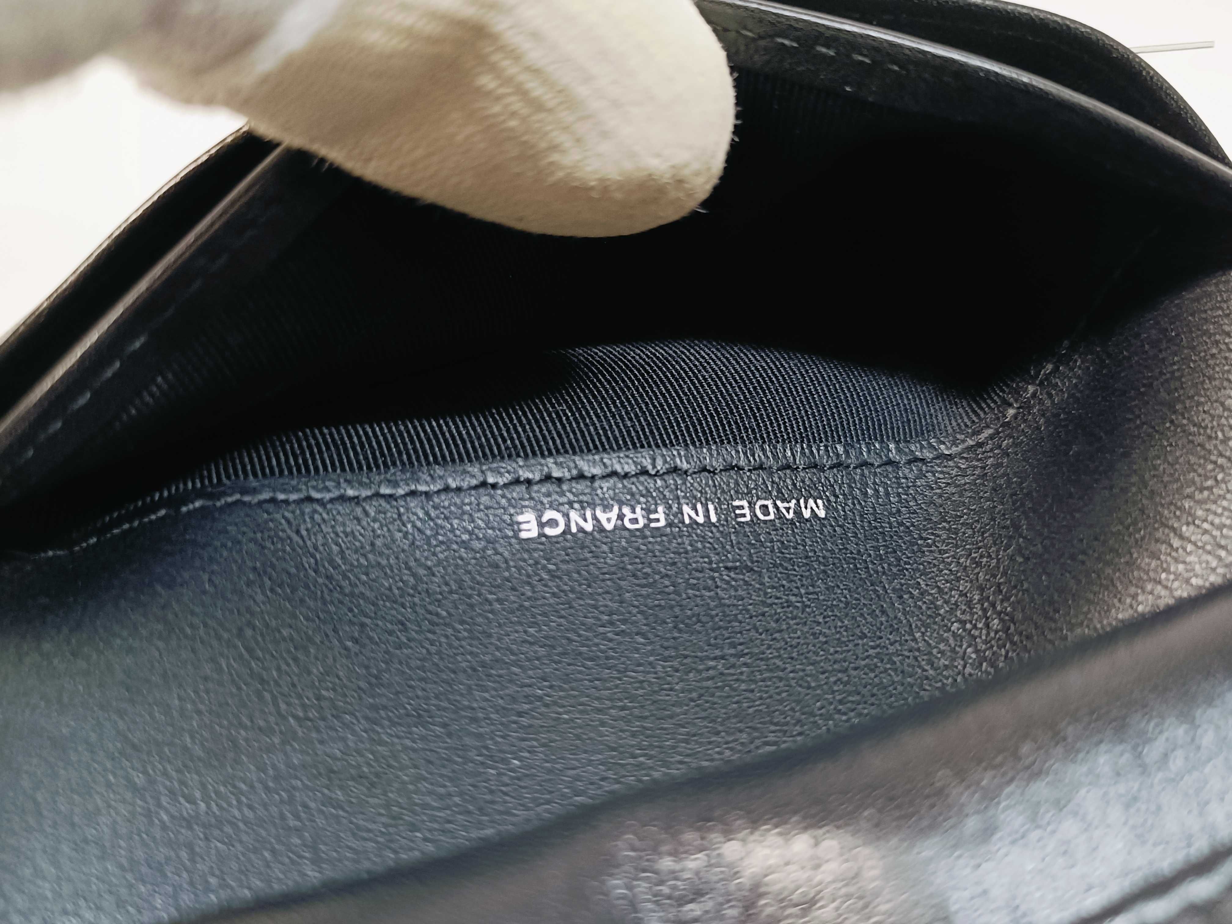 Matelassé Patent Leather Wallet — view 14