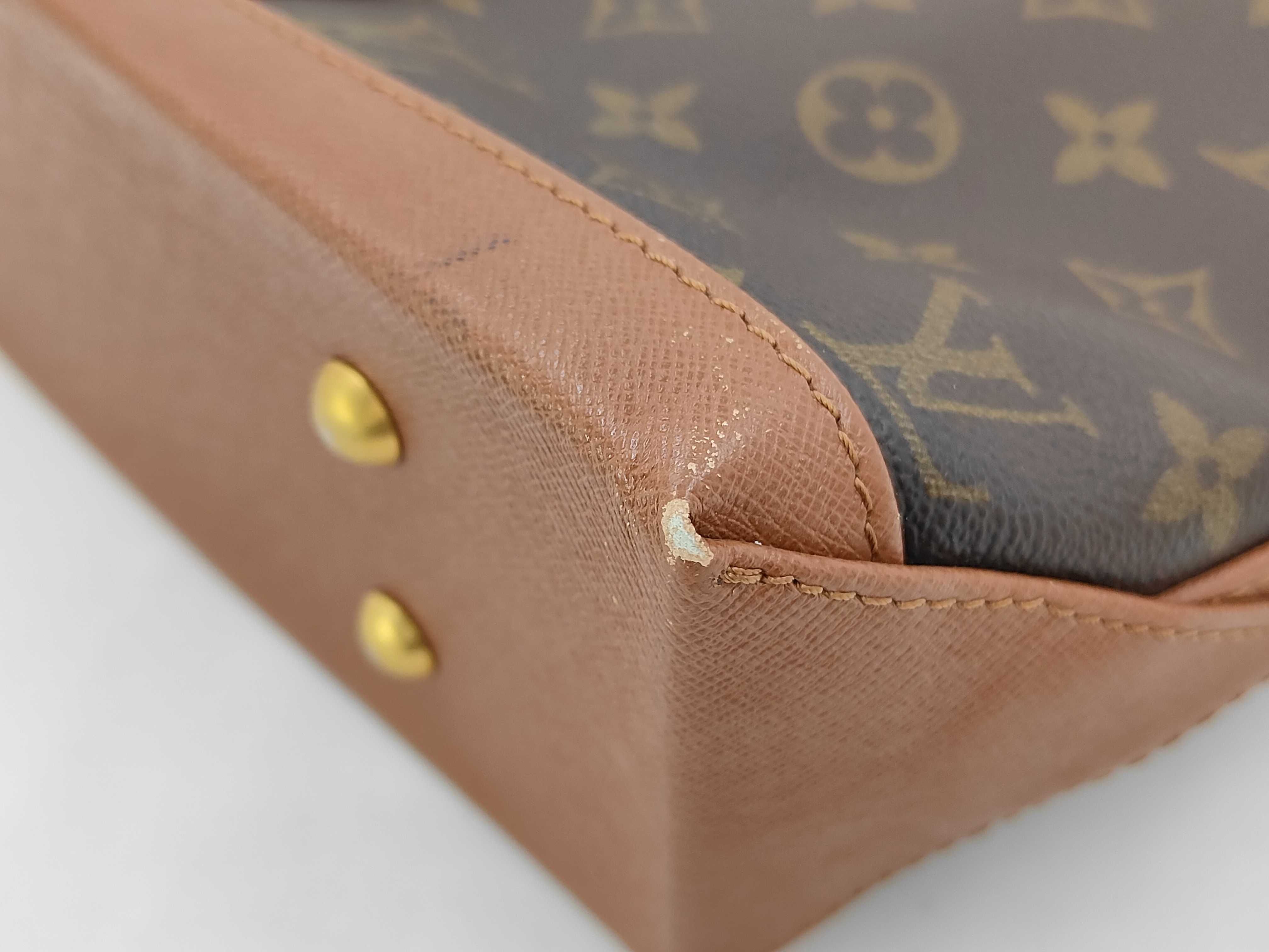 Monogram Louis Vuitton M42425 Sac Weekend PM TH0945 Tote Bag Monogram Tote Bag — view 4