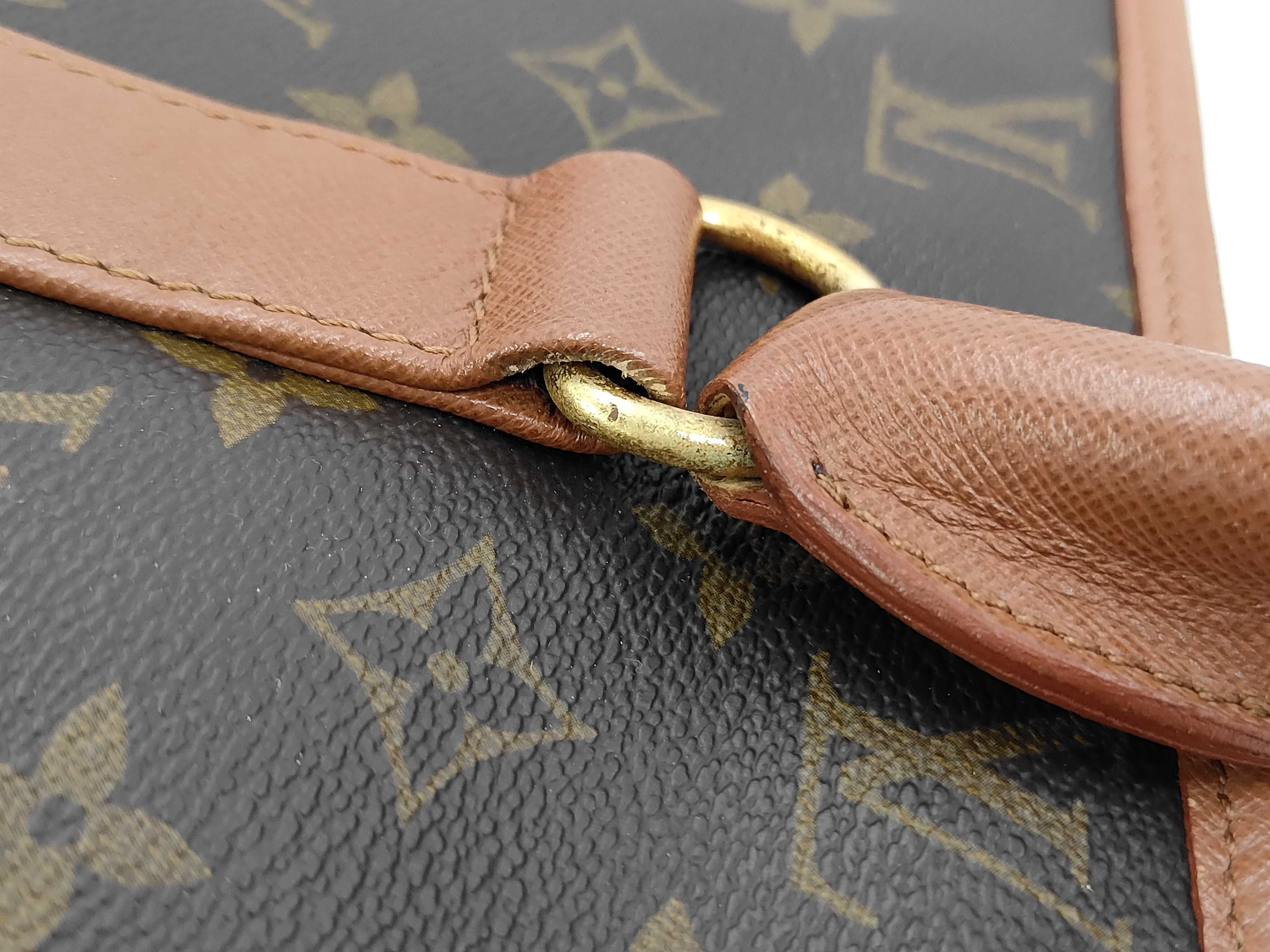 Monogram Louis Vuitton M42425 Sac Weekend PM TH0945 Tote Bag Monogram Tote Bag — view 5