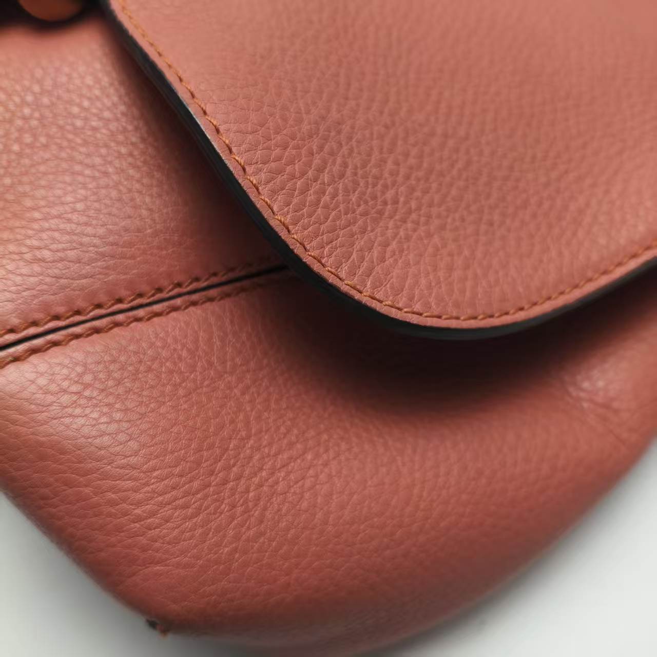 【*Shipped from: China*】GUCCI Bamboo Leather Shoulder Bag 0525040 — view 3