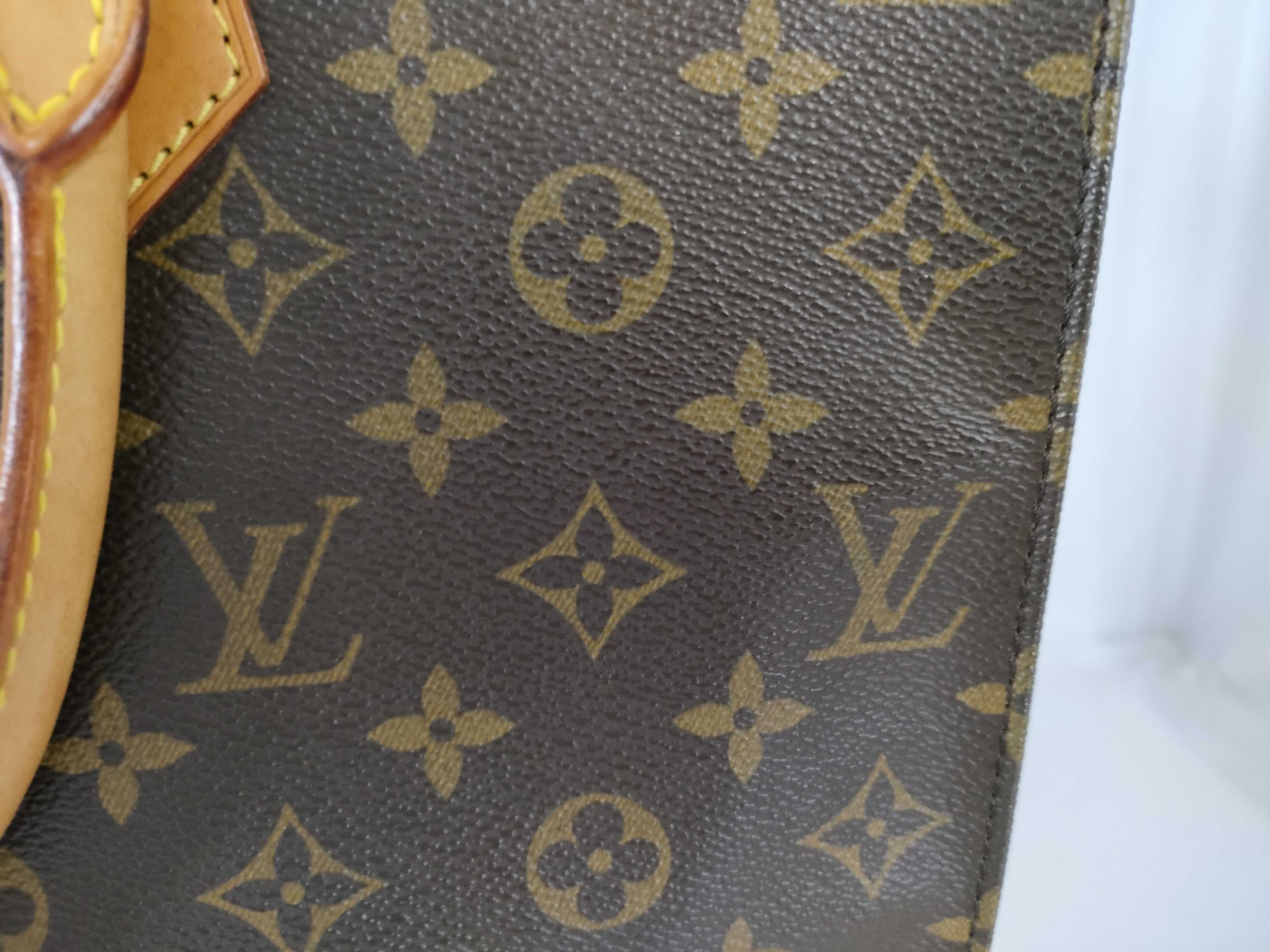 Monogram Louis Vuitton Monogram Sac Plat M51140 Handbag (VO8203) Handbag — view 14