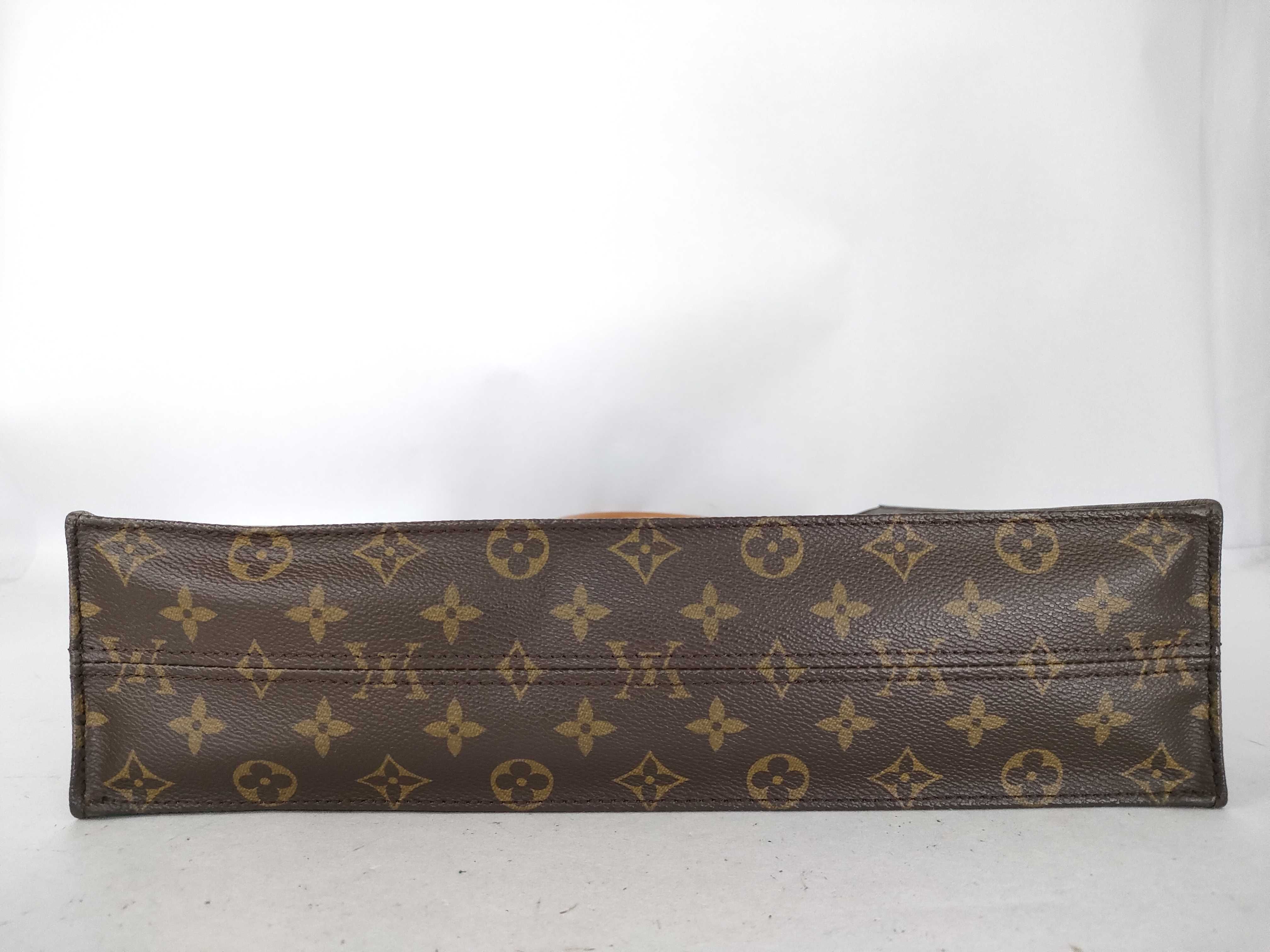 Monogram Louis Vuitton Monogram Sac Plat M51140 Handbag (VO8203) Handbag — view 7