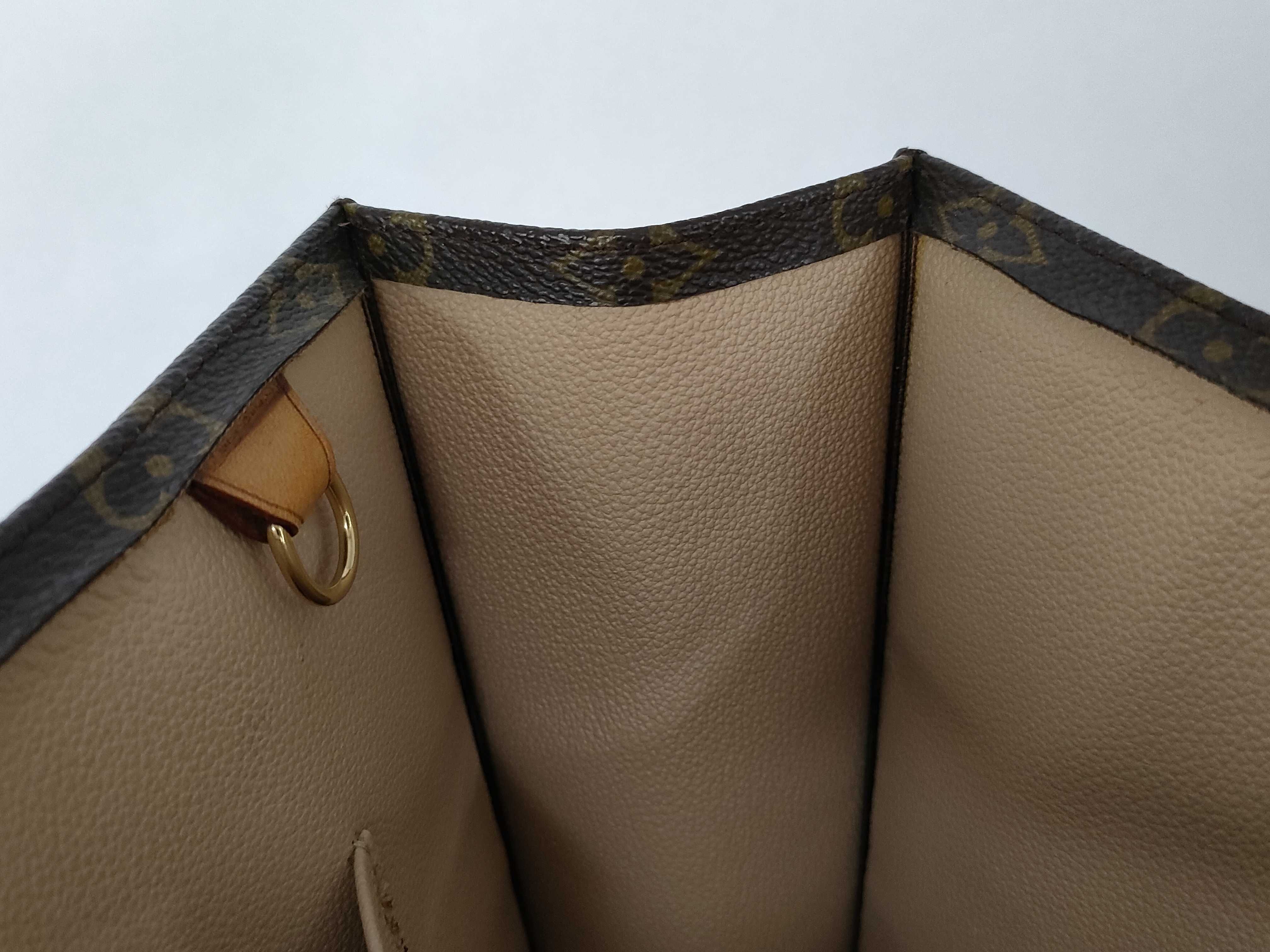 Monogram Louis Vuitton Monogram Sac Plat M51140 Handbag (VO8203) Handbag — view 9