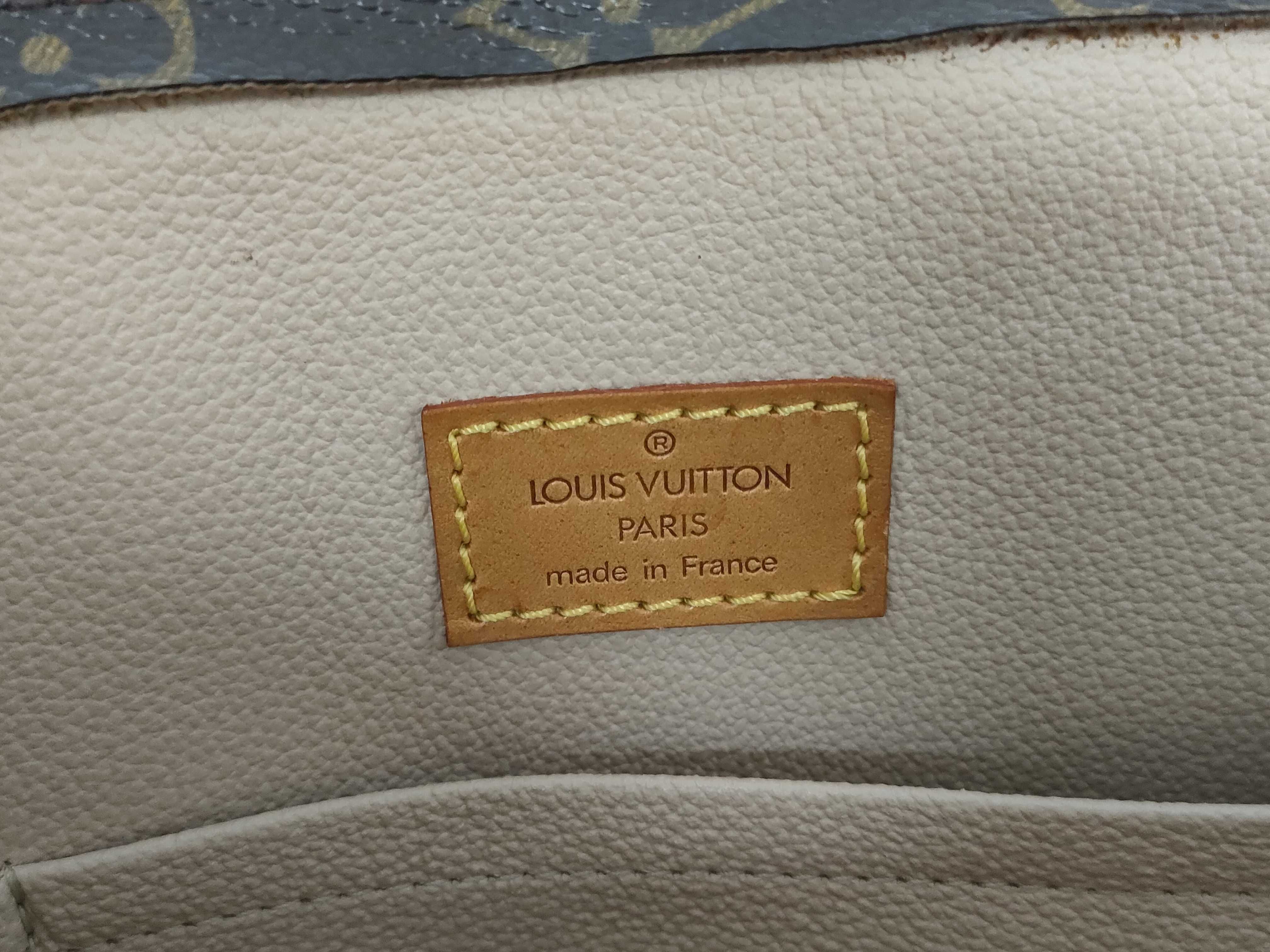 Monogram Louis Vuitton Monogram Sac Plat M51140 Handbag (VO8203) Handbag — view 10
