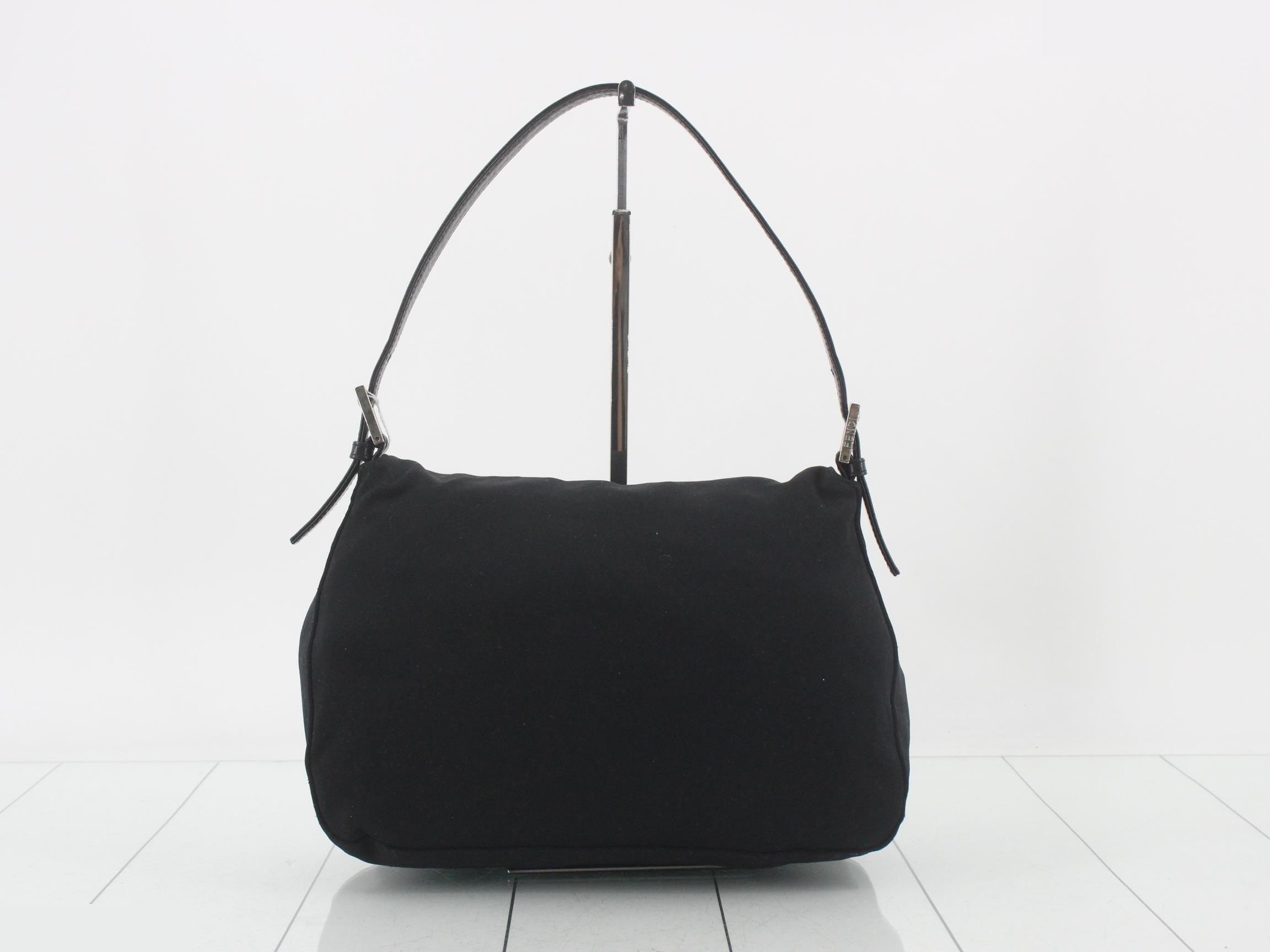 Mamma Baguette One-Shoulder Bag, Black — view 2