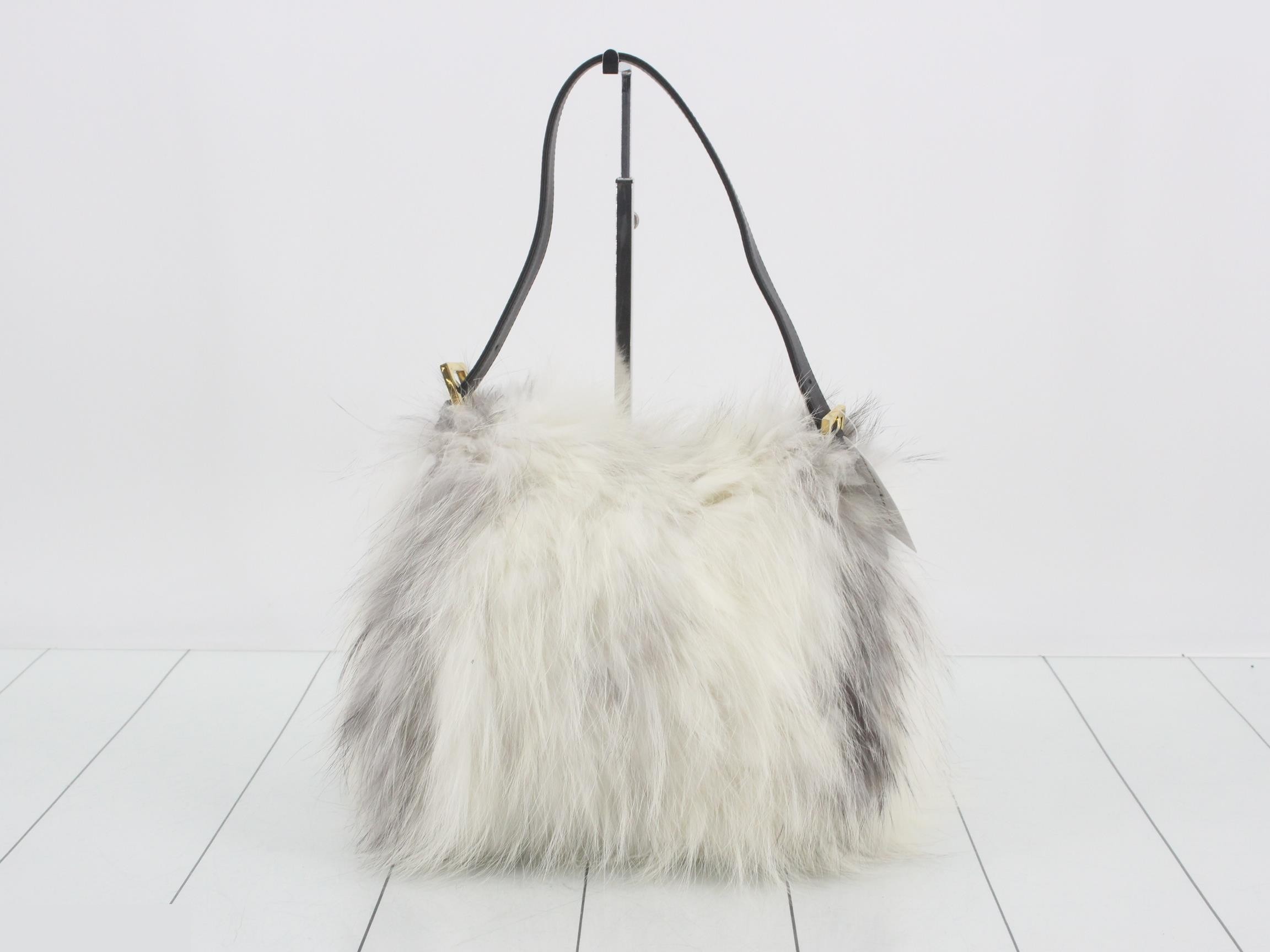 Fur Mamma Baguette Shoulder Bag — view 2