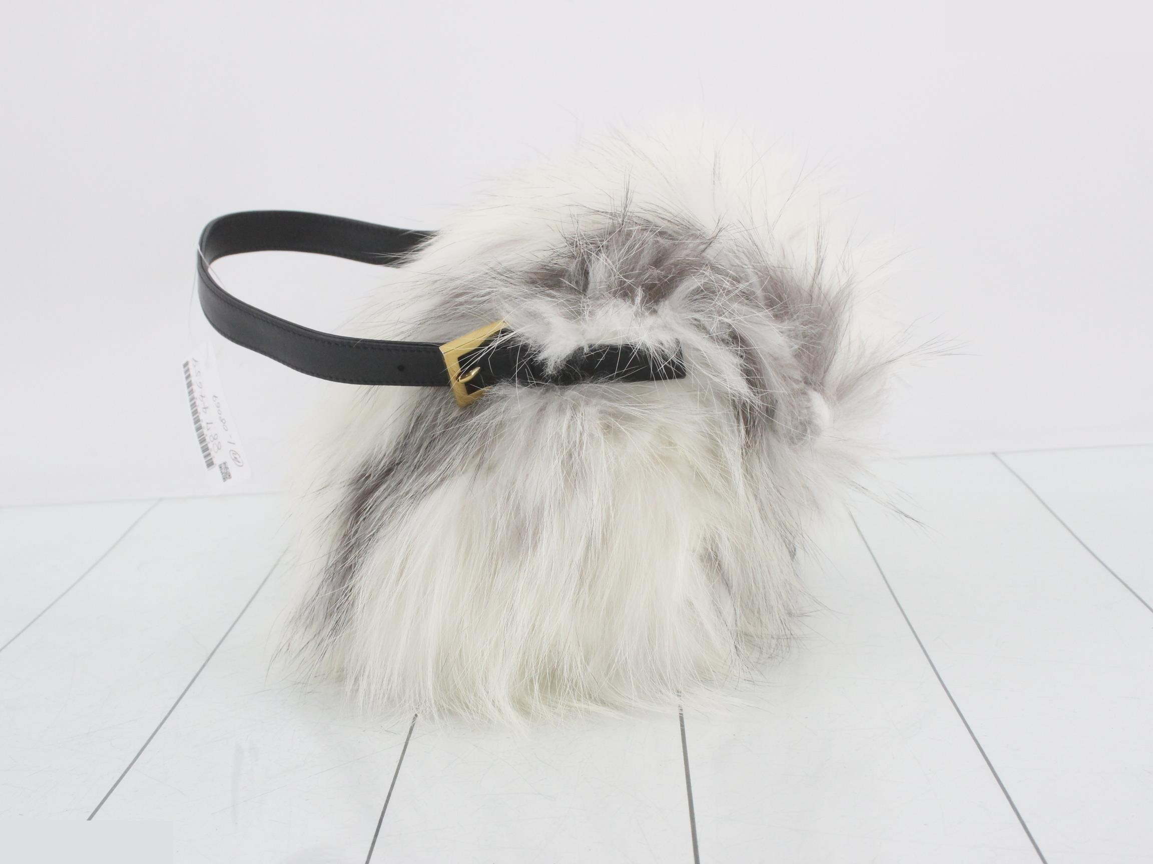 Fur Mamma Baguette Shoulder Bag — view 4