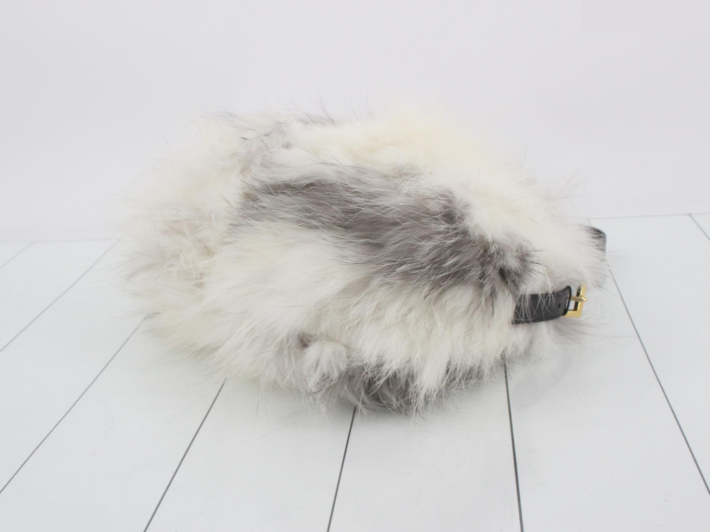 Fur Mamma Baguette Shoulder Bag — view 6