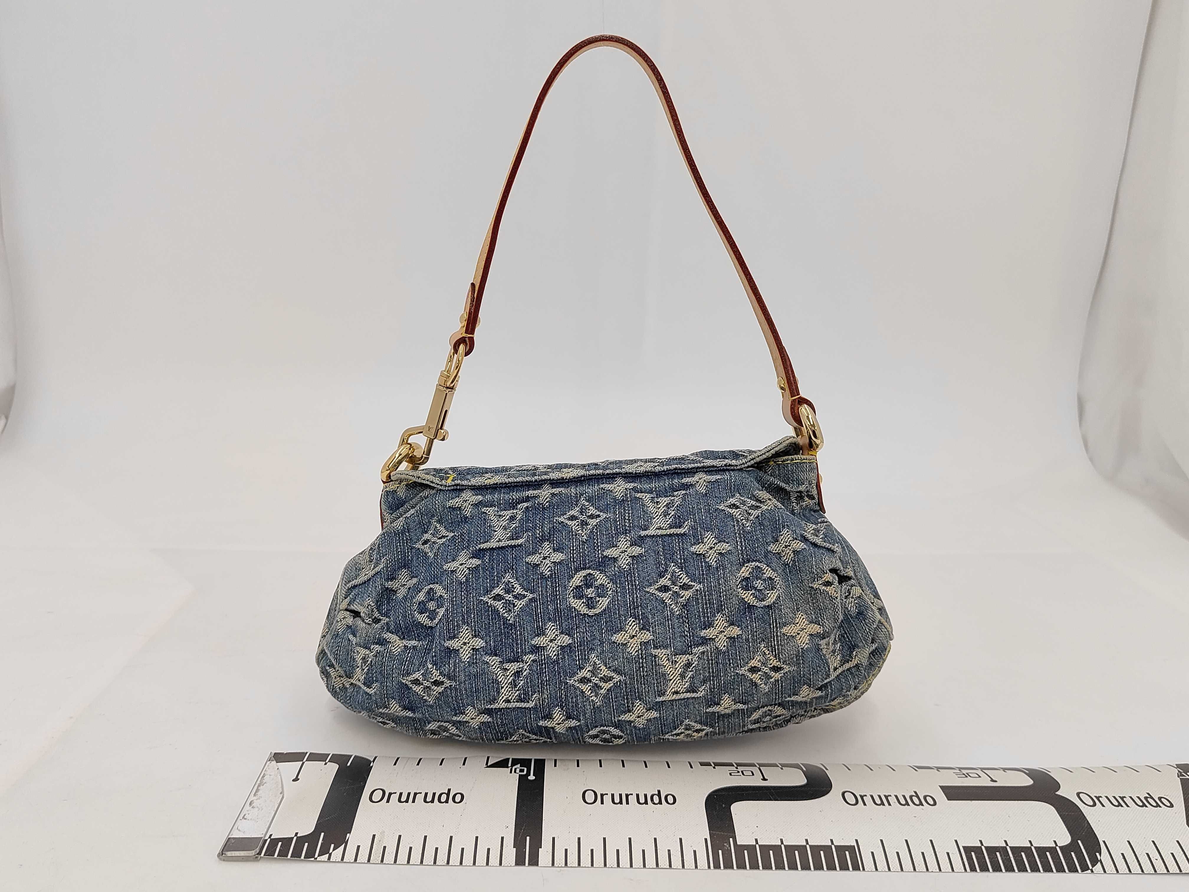 Mini Pleaty Monogram Denim M95050 Bag — view 2