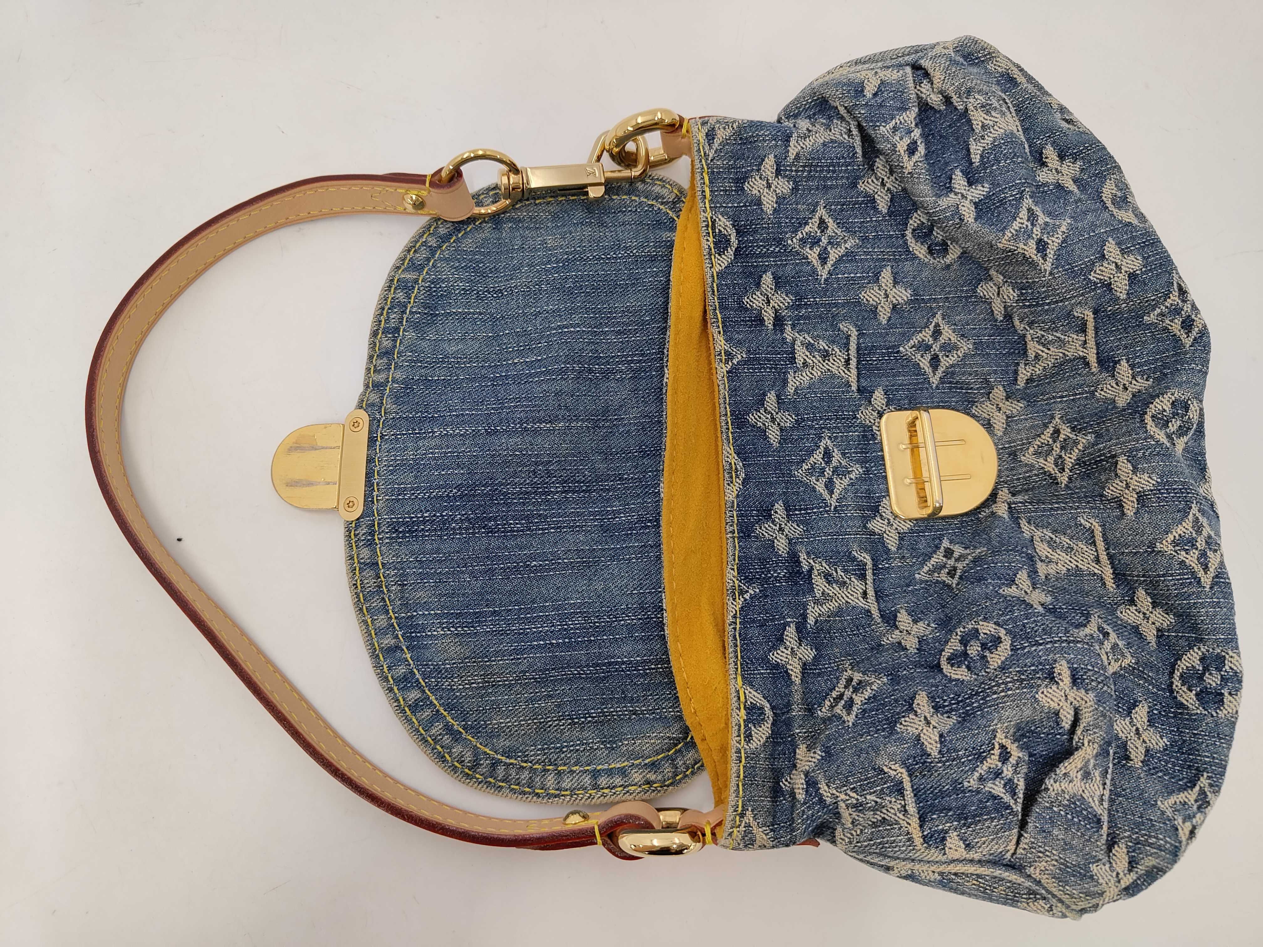 Mini Pleaty Monogram Denim M95050 Bag — view 8