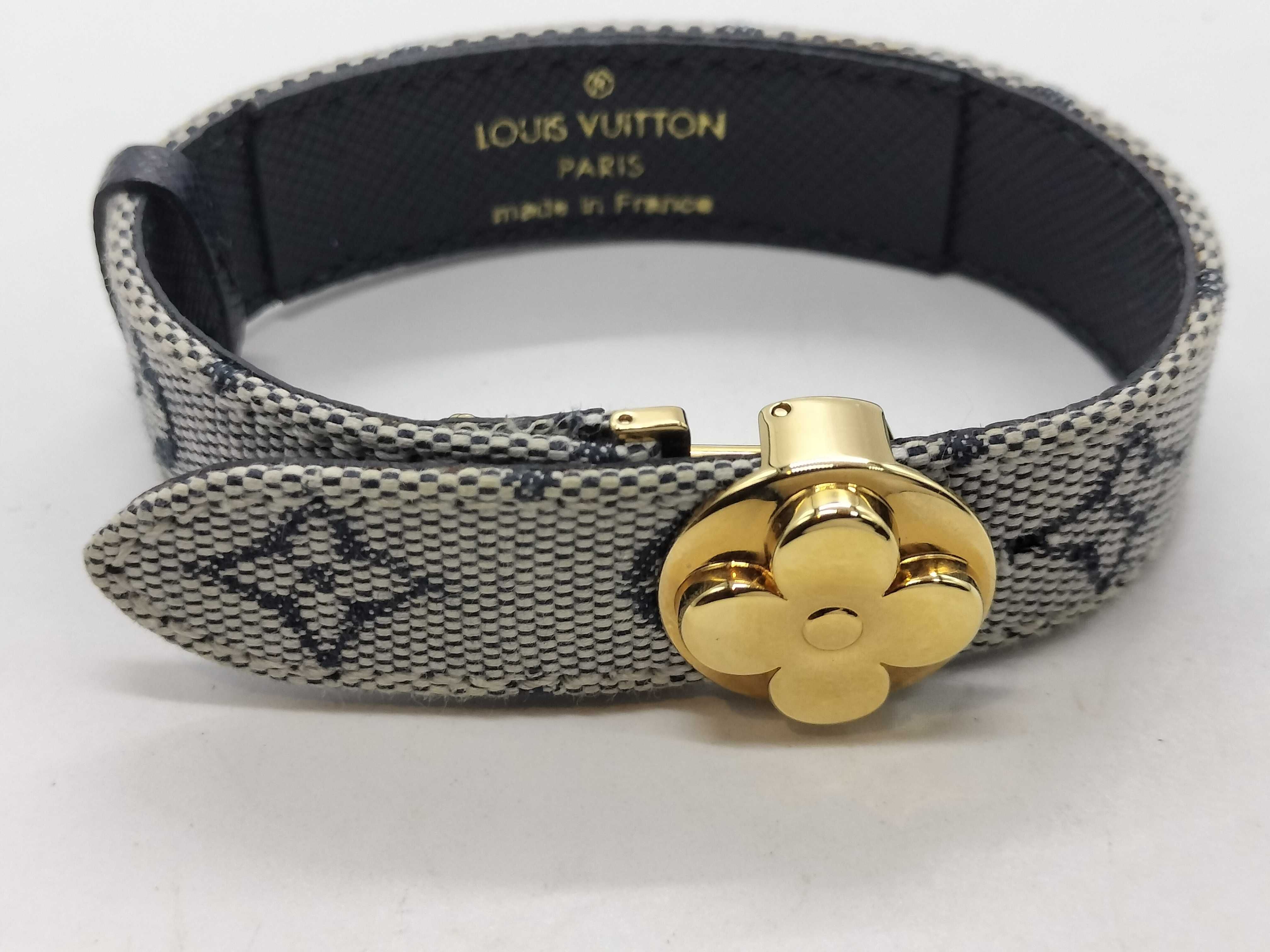 Damier Azur Mini Good Luck Bracelet/Bangle — view 6
