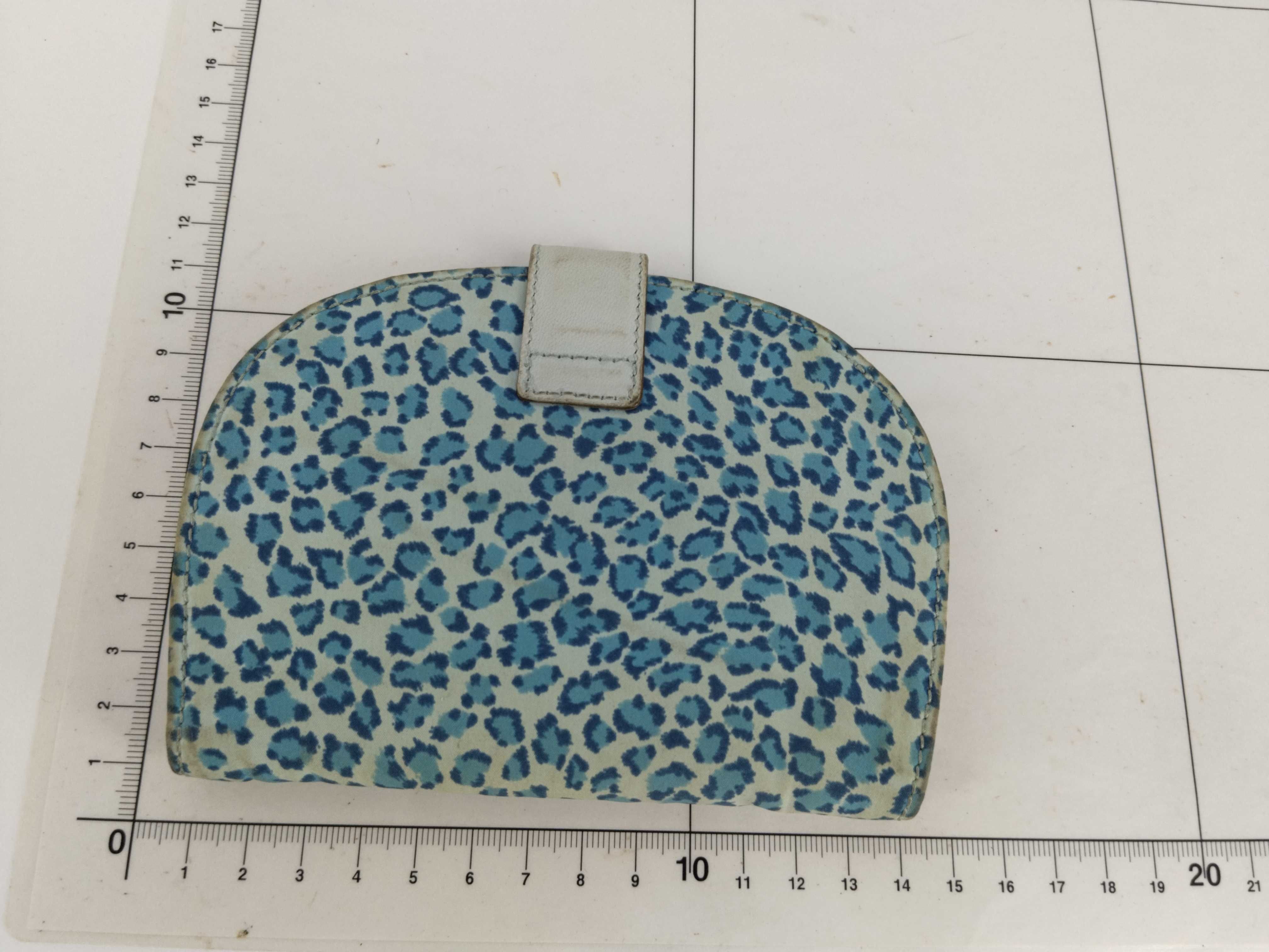 Nylon Pass Case Blue Wallet — view 2