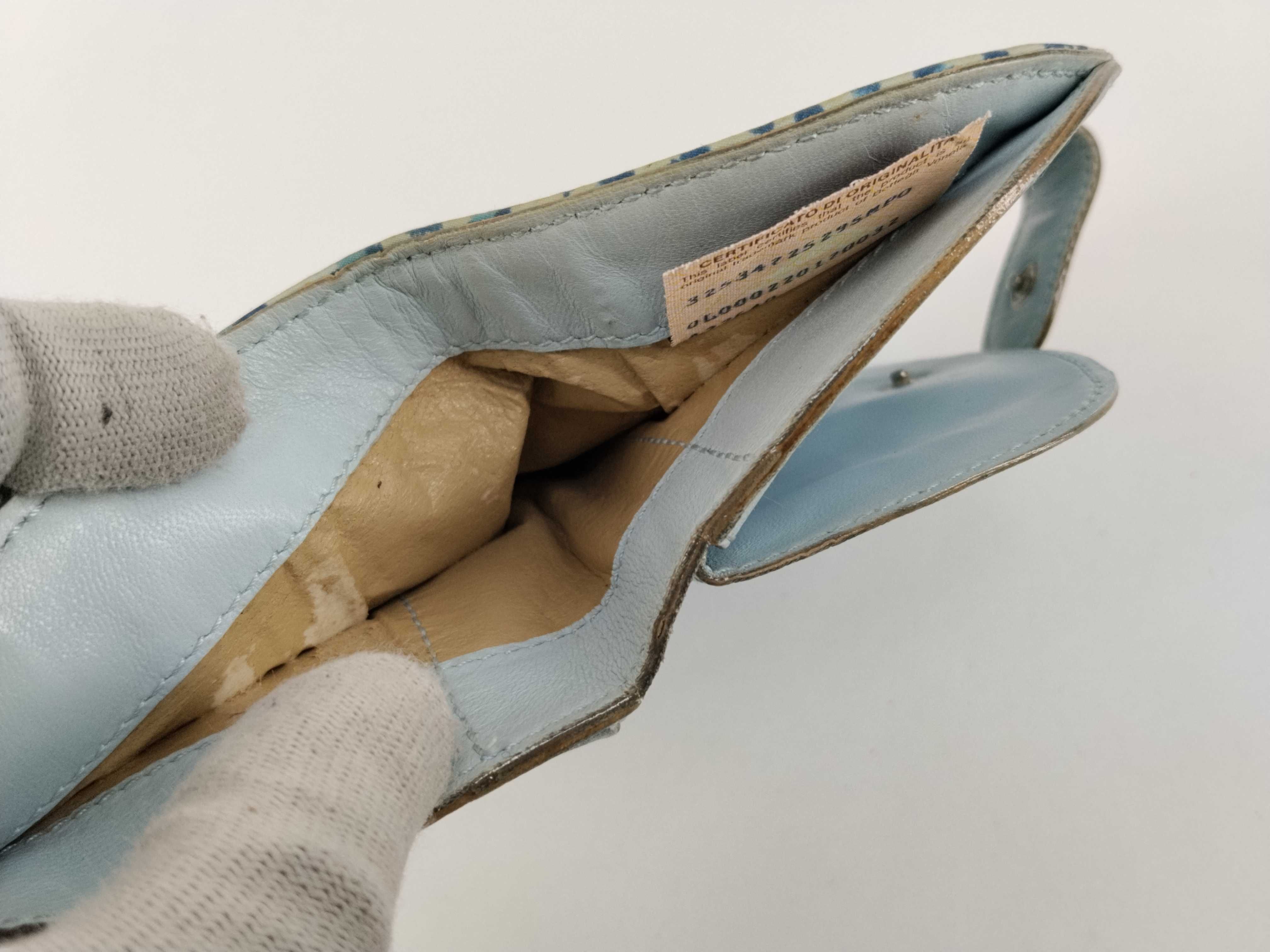 Nylon Pass Case Blue Wallet — view 11