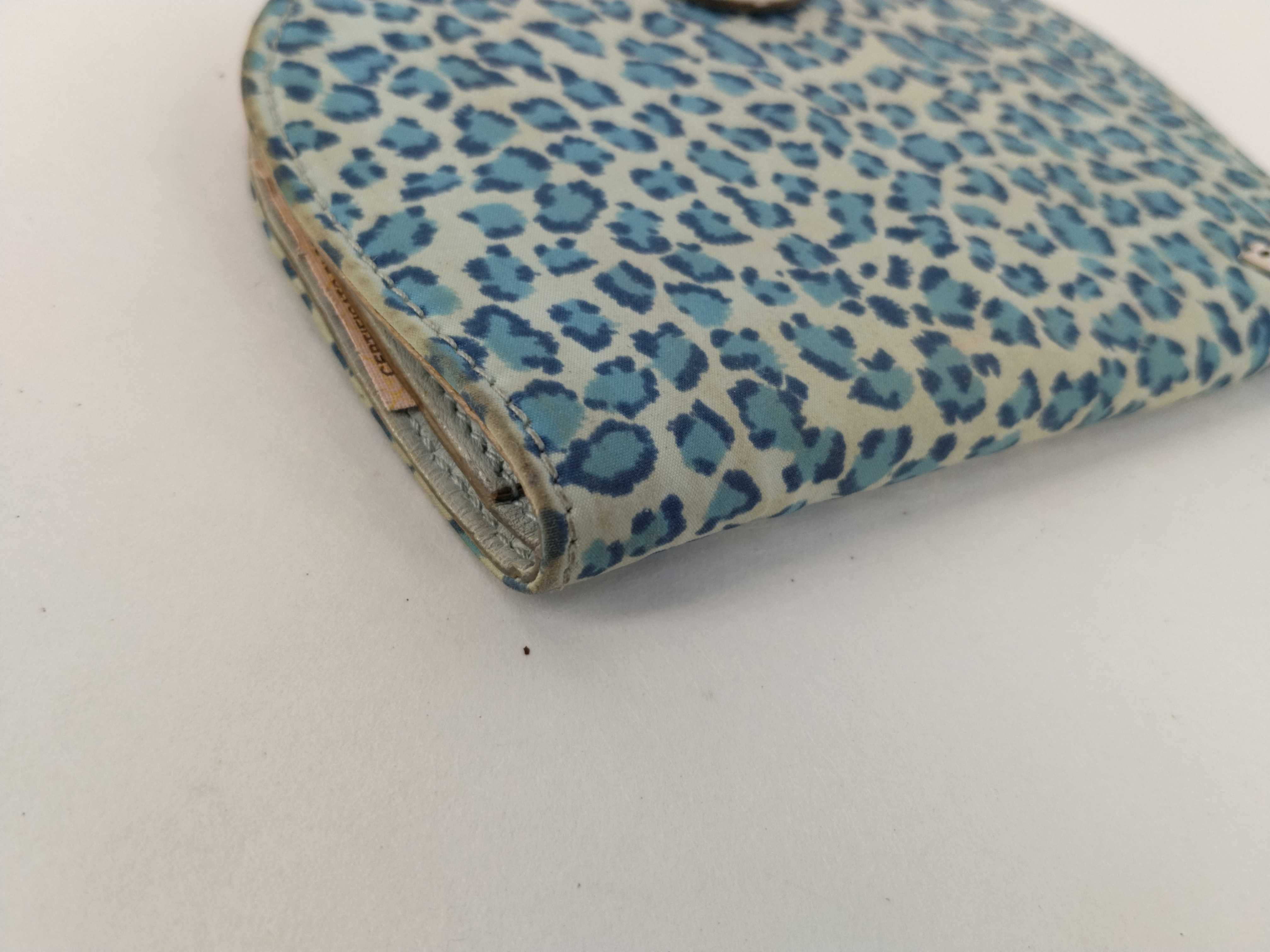 Nylon Pass Case Blue Wallet — view 3