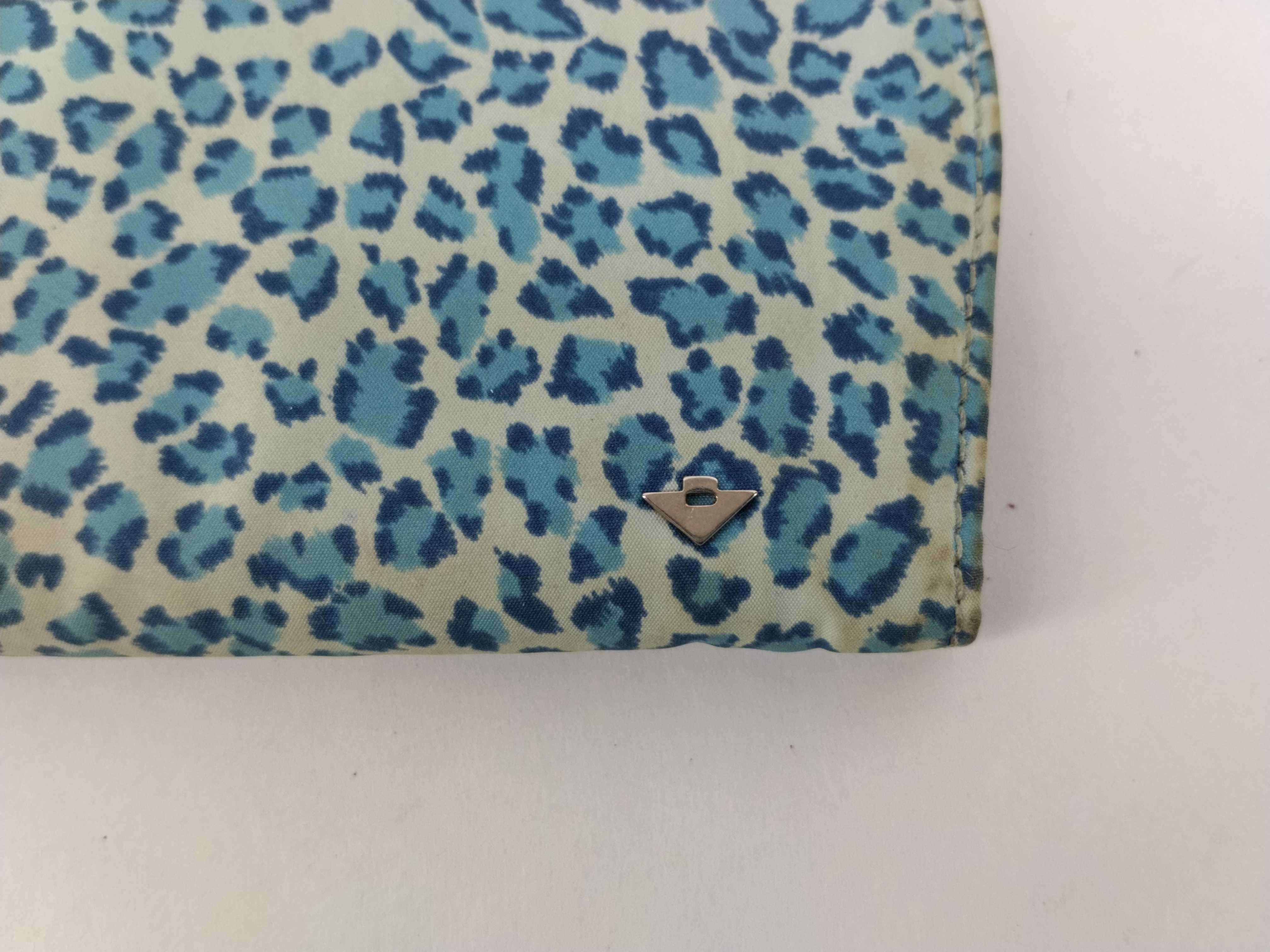 Nylon Pass Case Blue Wallet — view 8