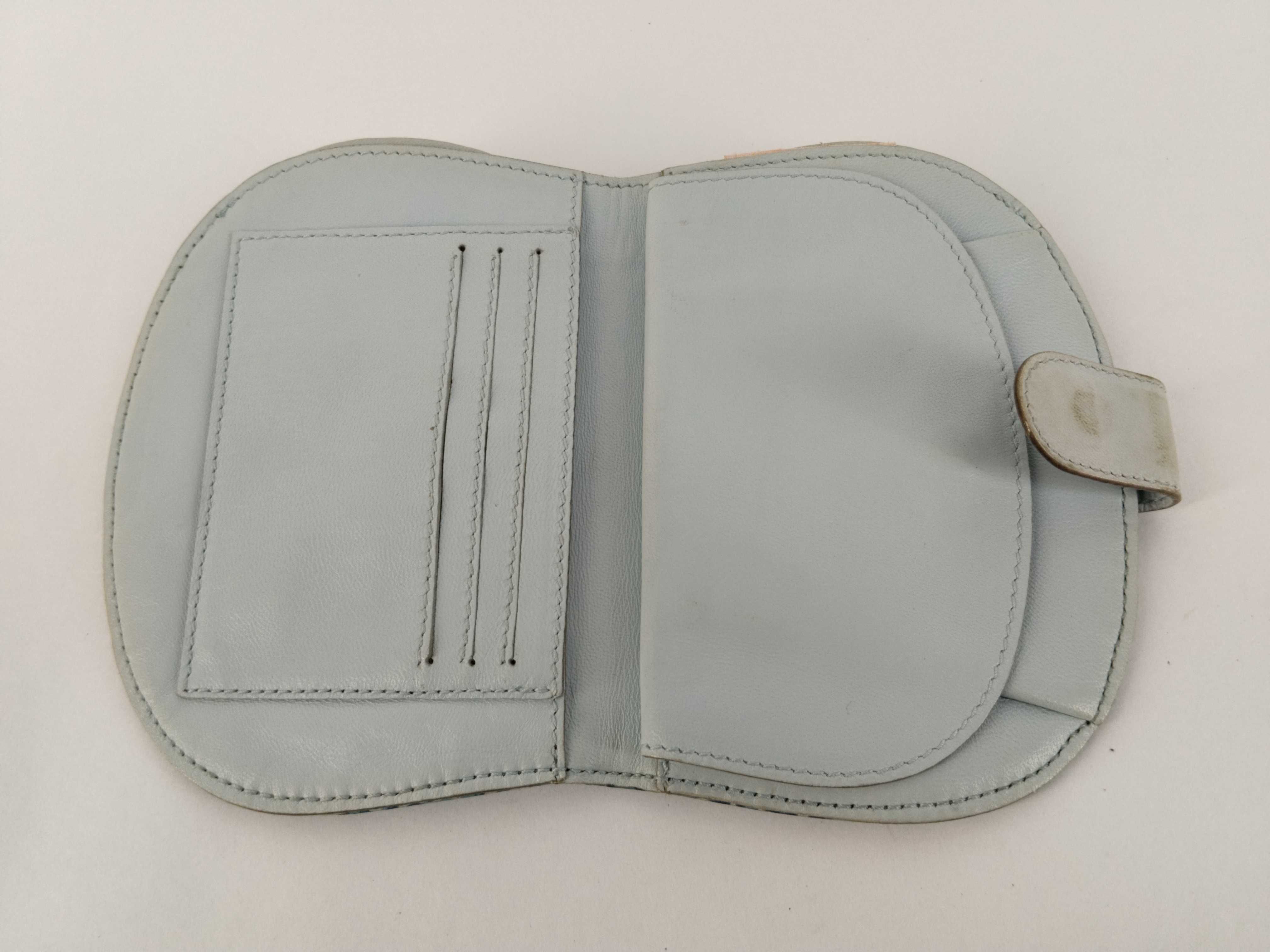 Nylon Pass Case Blue Wallet — view 10
