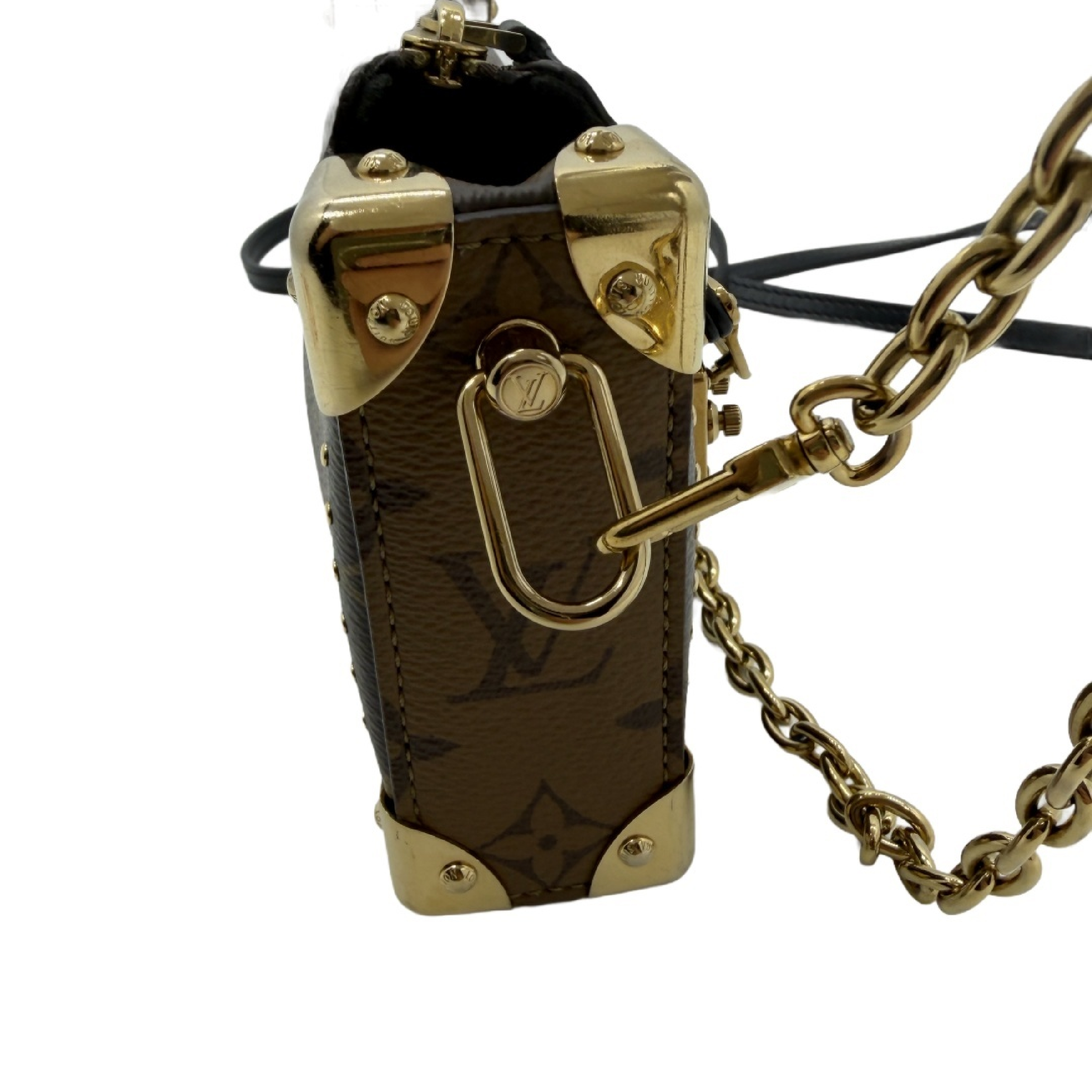 Monogram Picoside Trunk M83018 Mini Trunk with Chain Shoulder Bag — view 3