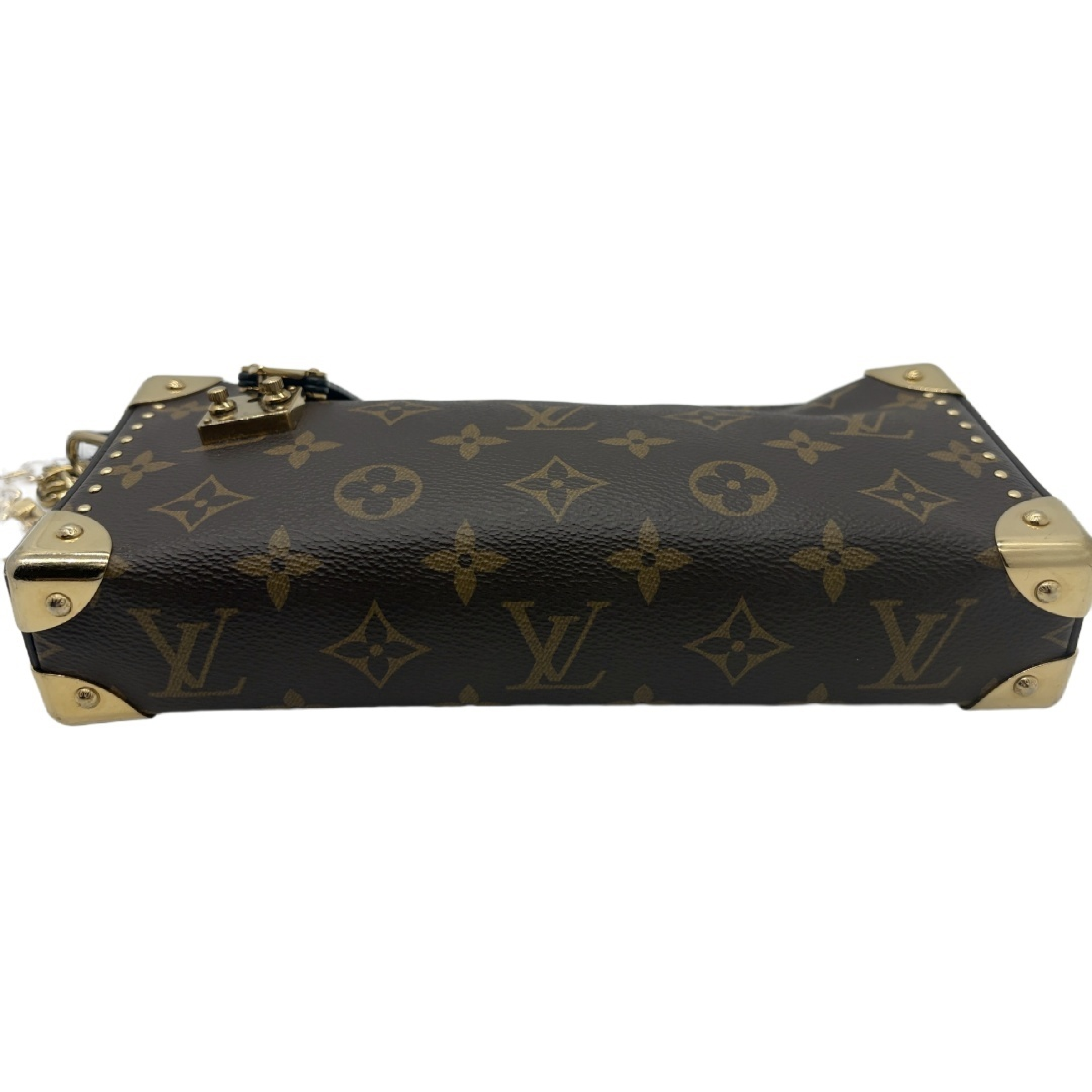 Monogram Picoside Trunk M83018 Mini Trunk with Chain Shoulder Bag — view 6